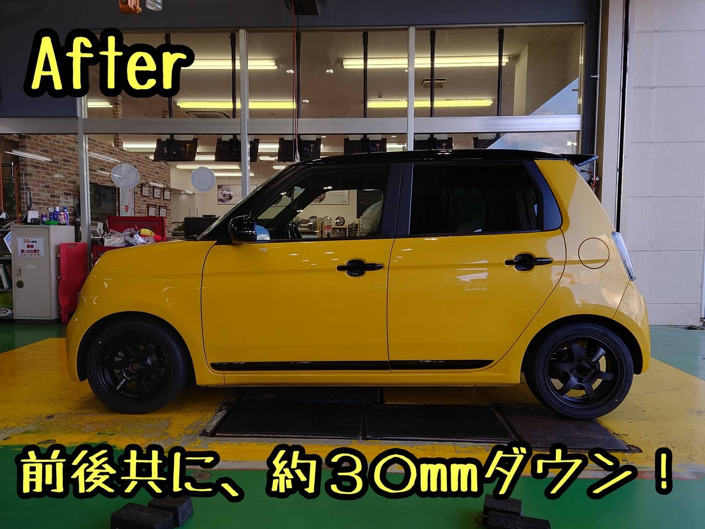 ホンダ N-ONE RS JG3 車高調キット取り付け作業！ | 店舗お