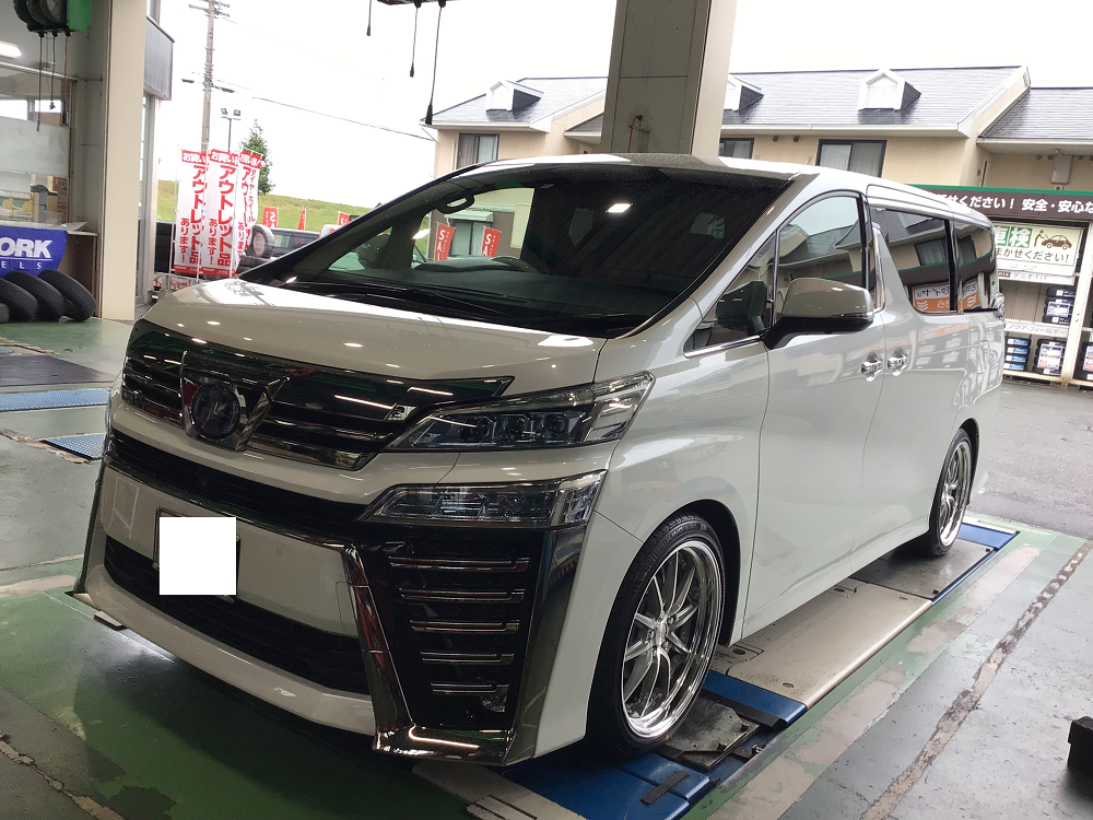 30ヴェルファイア 20インチ WORKホイール装着!! | 店舗おススメ情報
