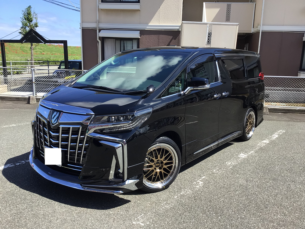 新型ヴェルファイア BBS限定20インチホイール装着!! | トヨタ ヴェル 