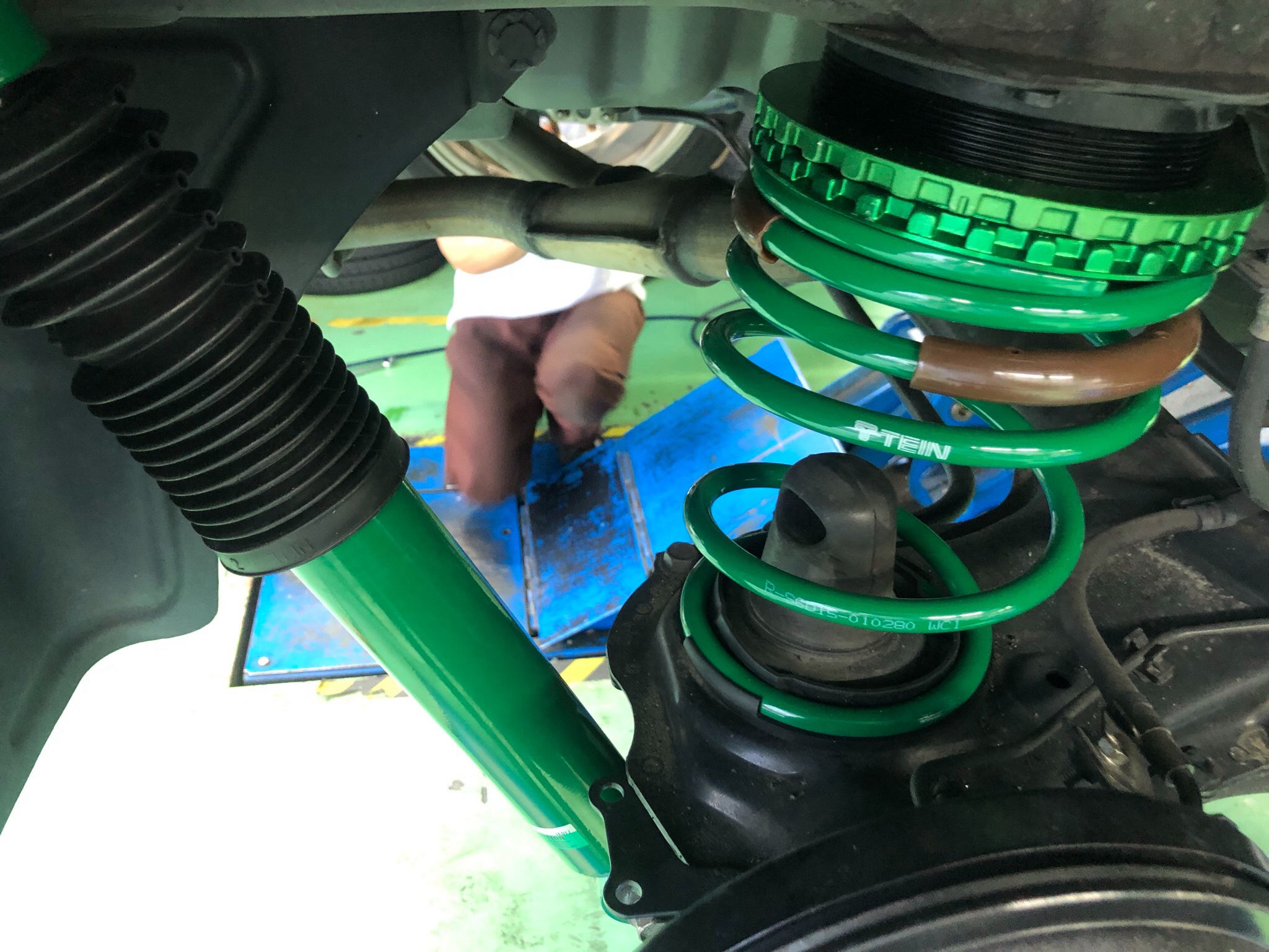 コペンL880KにTEIN フレックスZ取り付け♪ | 店舗おススメ情報