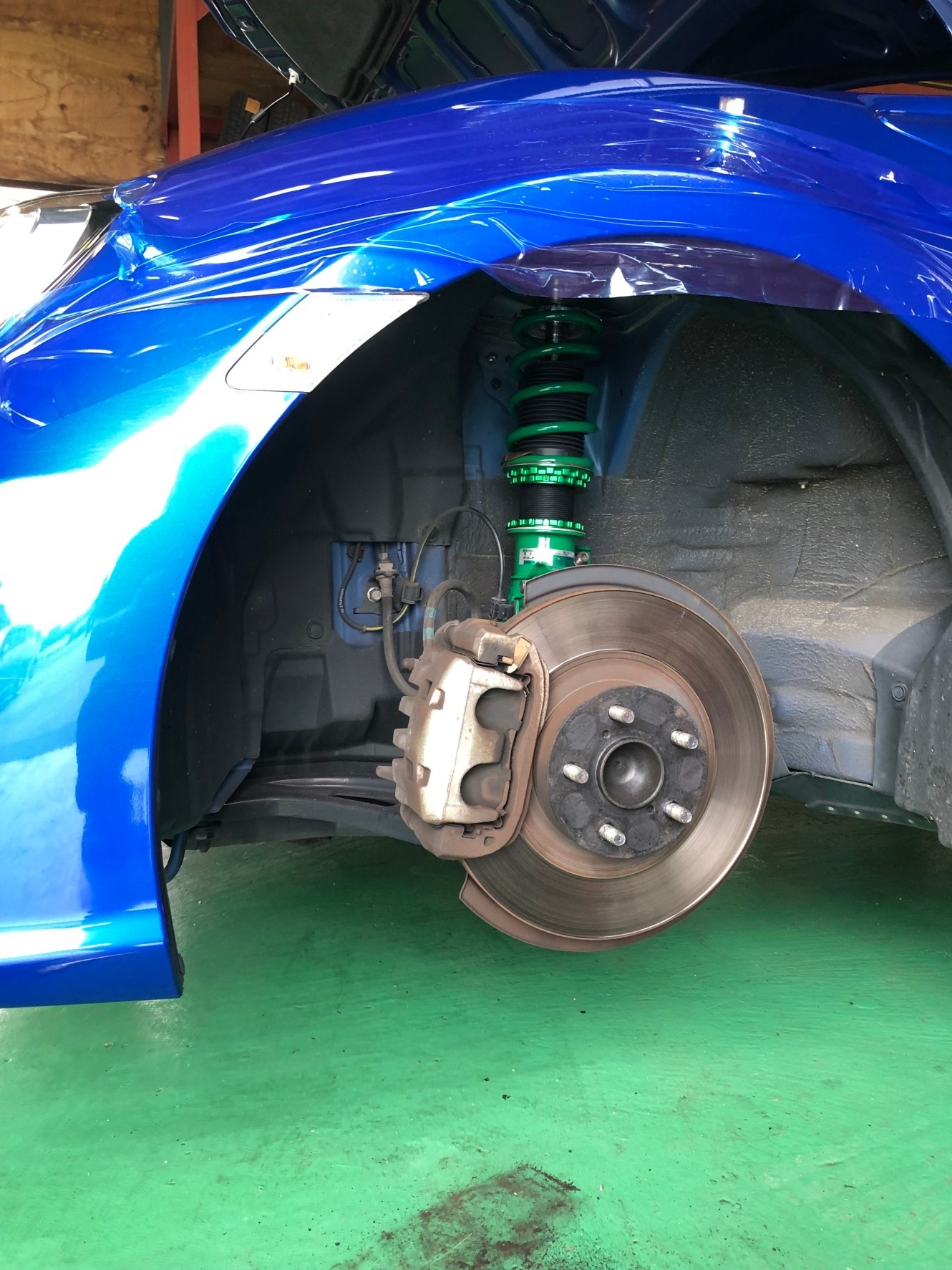 ☆【スバル・ZC6・BRZ】TEIN(テイン)FLEX Z 車高調取り付け ☆【スバル・ZC6・BRZ】TEIN(テイン)FLEX Z 車高調取り付け