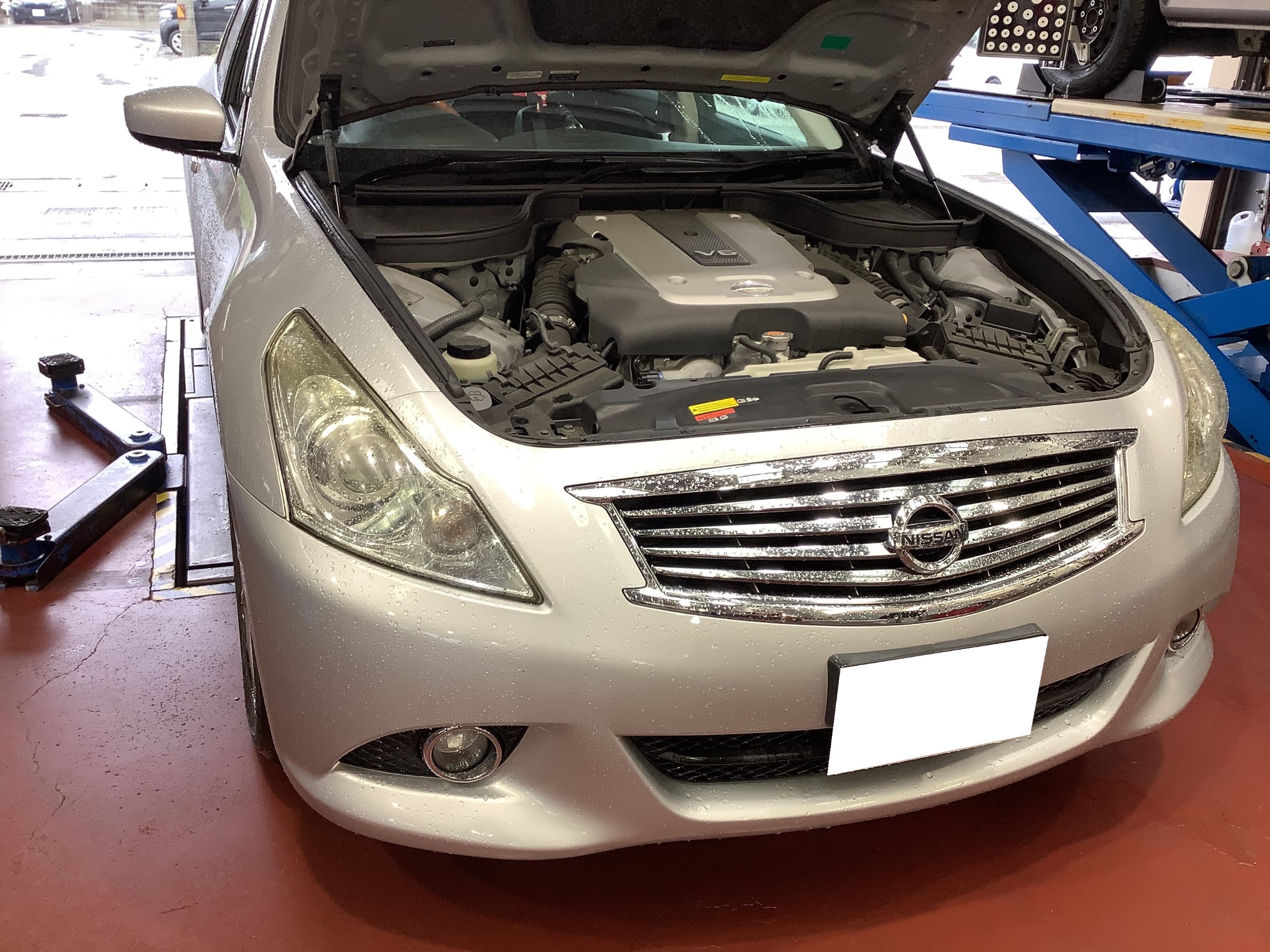 日産 スカイラインV36 車高調取り付け行いました！ | 日産