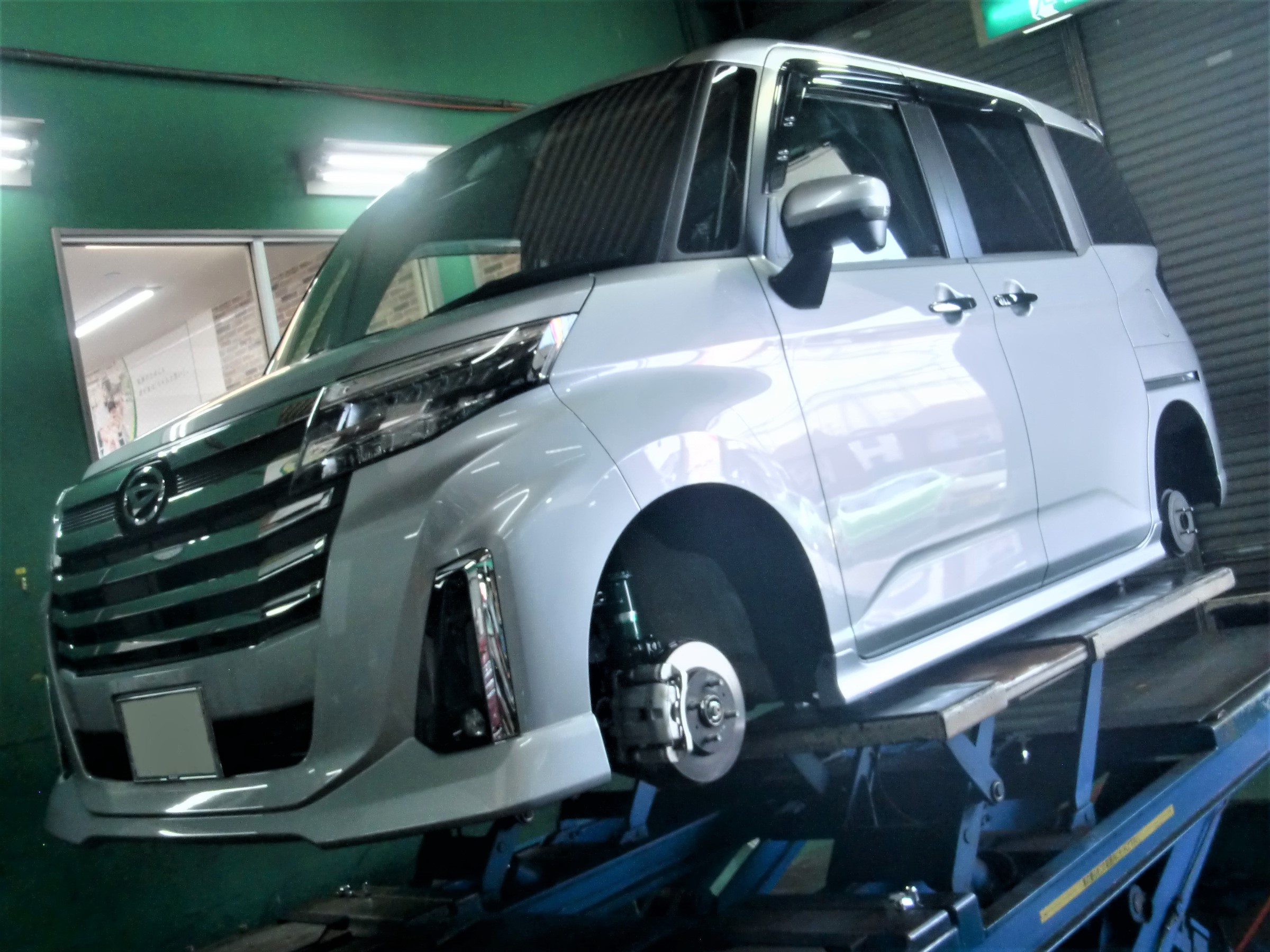 M900S型トール、夏タイヤのアルミホイールセット交換！ | ダイハツ