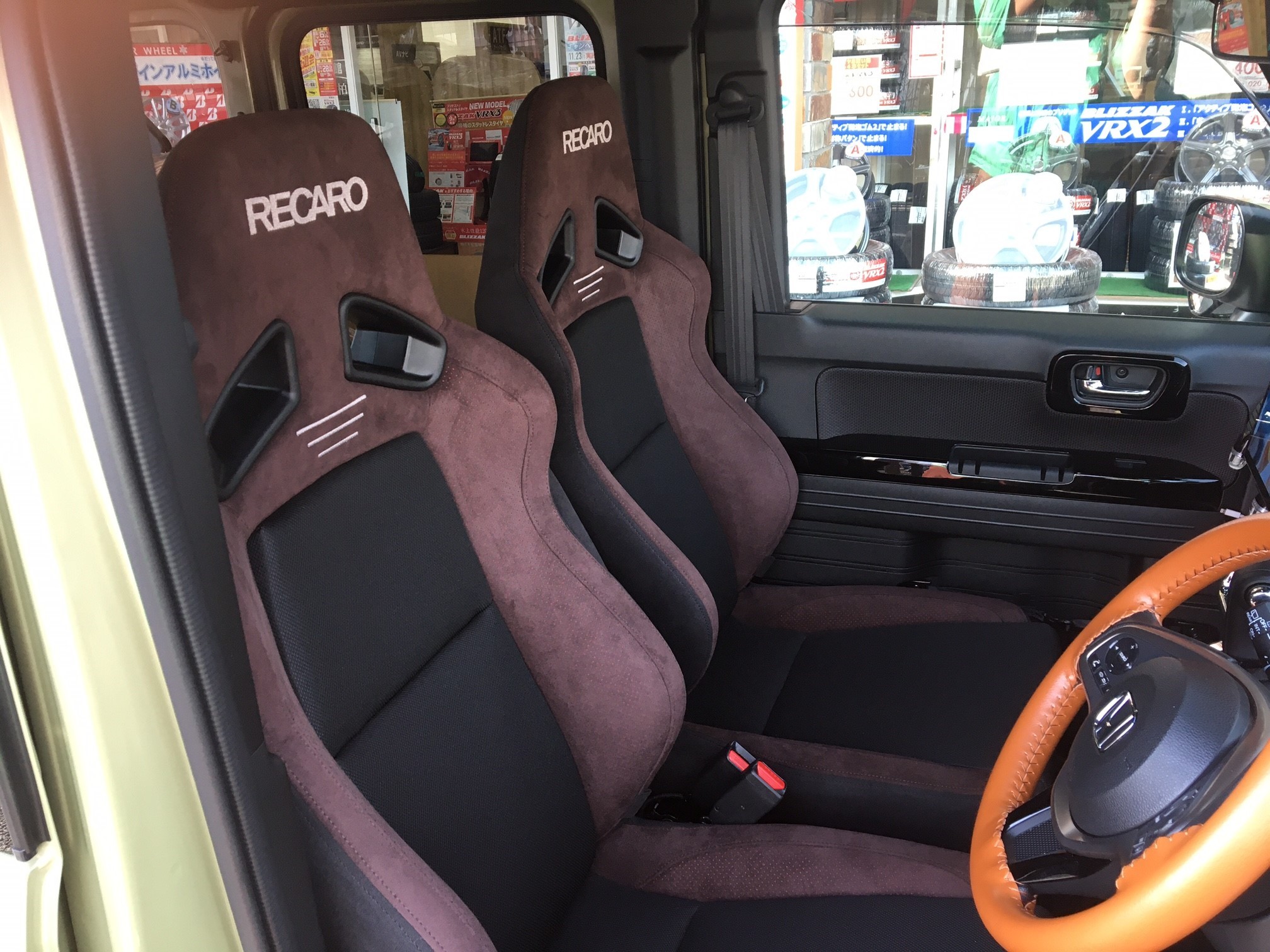 N-VAN RECARO純正シートレール
