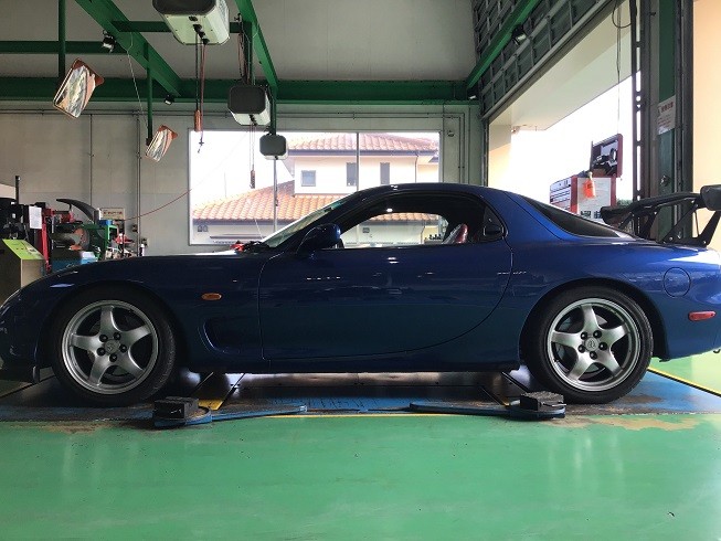 マツダ RX－7（FD3S） HKS ハイパーマックスS 車高調