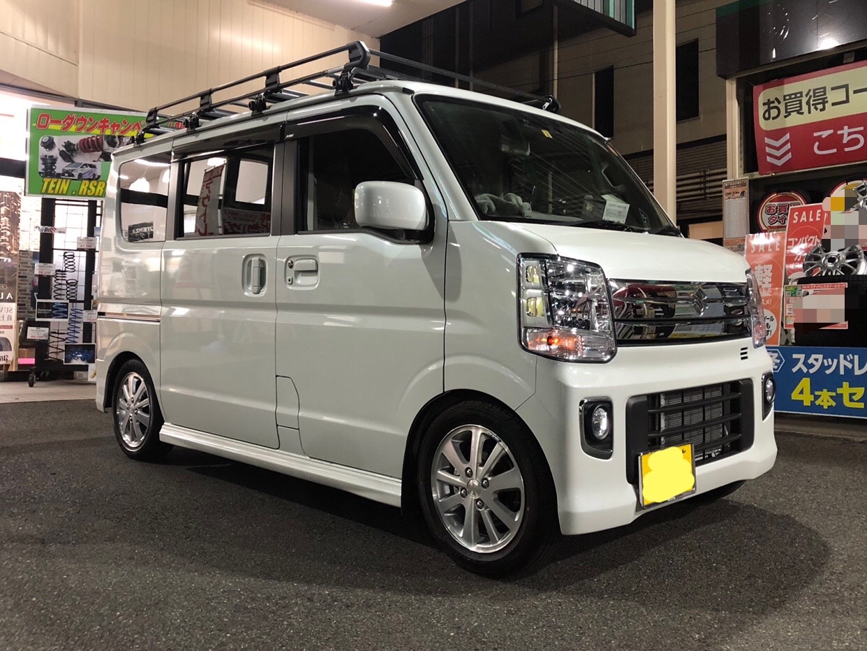 スズキ エブリイに車高調取り付け！ | 店舗おススメ情報