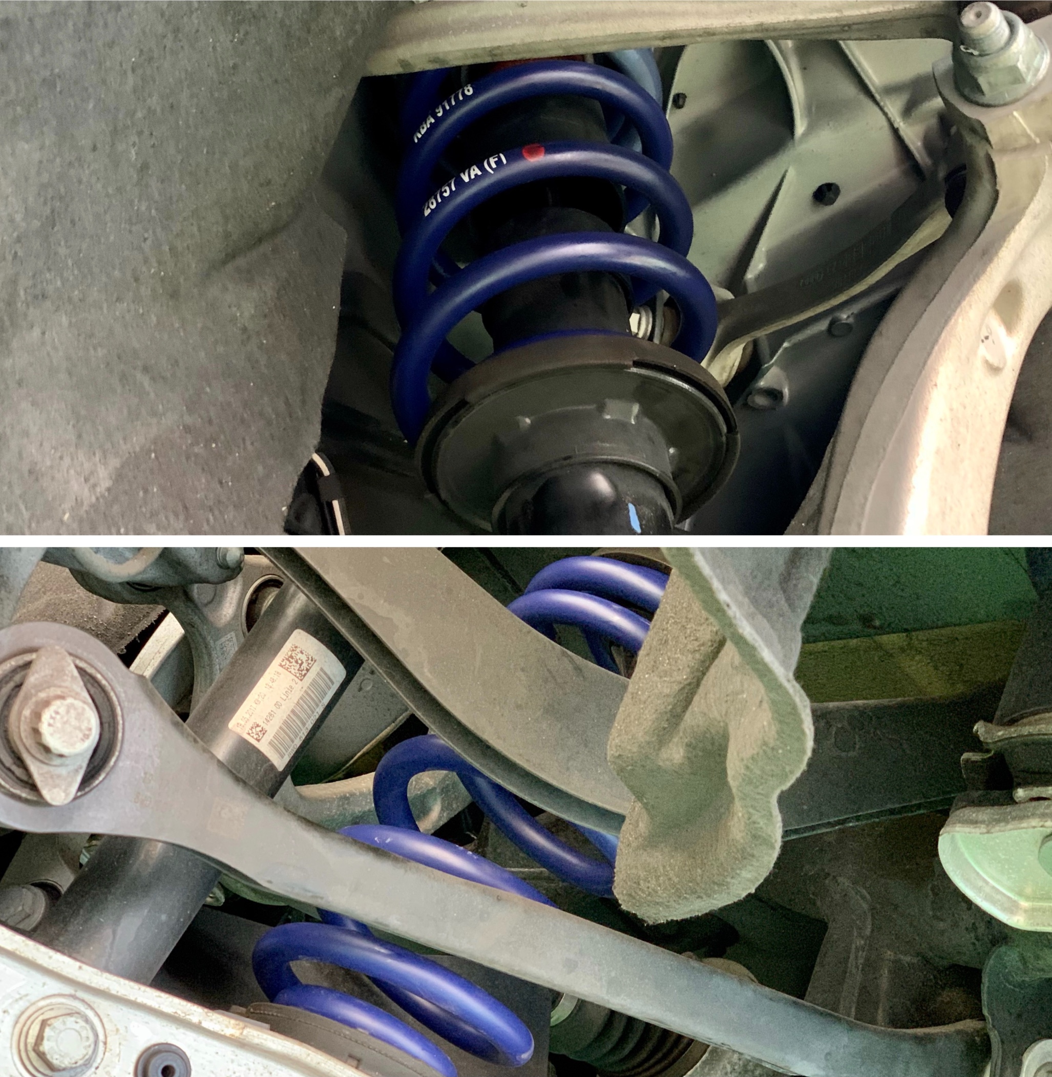 アウディ　ダウンサス　H&R H&R ダウンサス アウディ Q3.RSQ3（F3）用