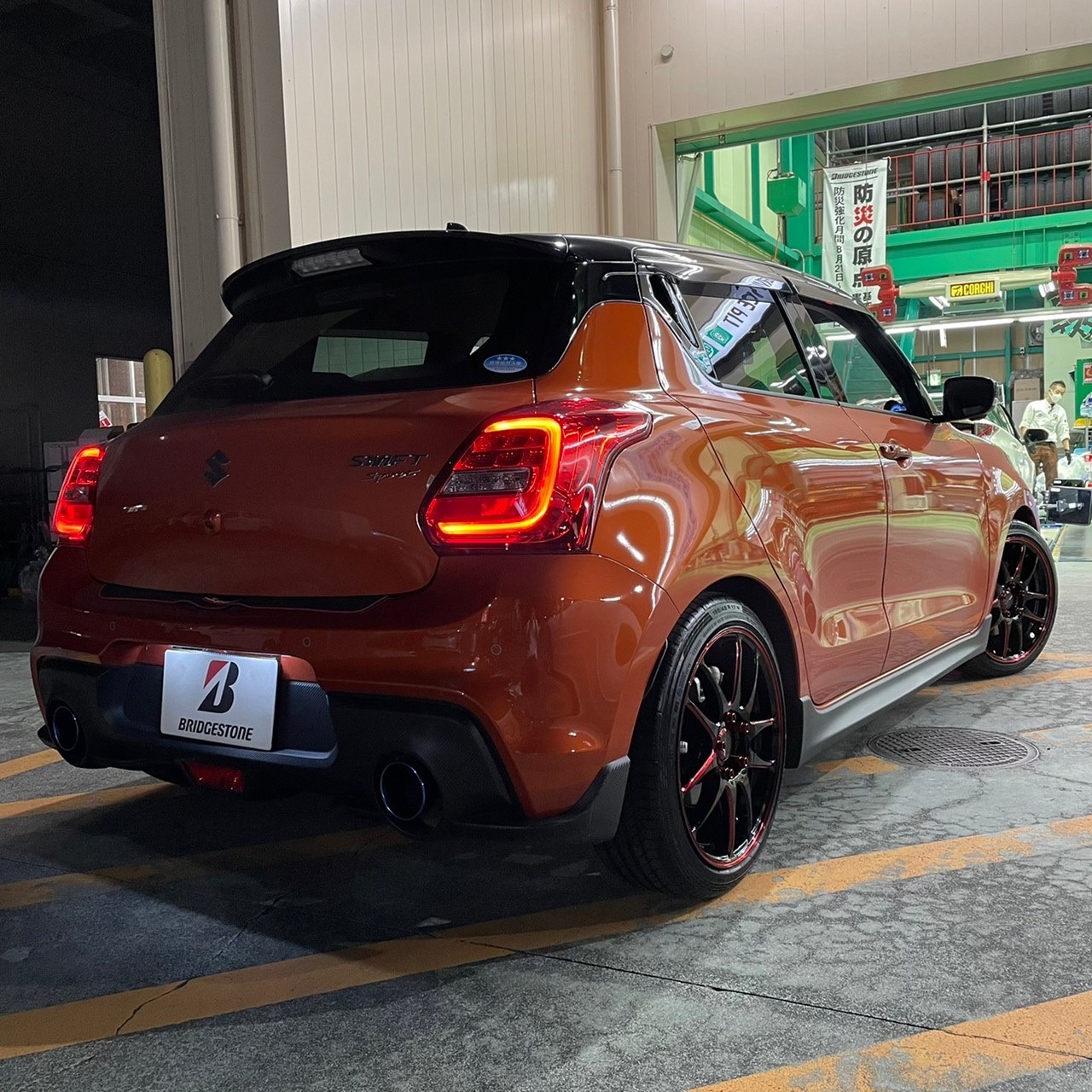 スイフトスポーツ ZC33S ホイール交換☆ | 店舗おススメ情報 | タイヤ