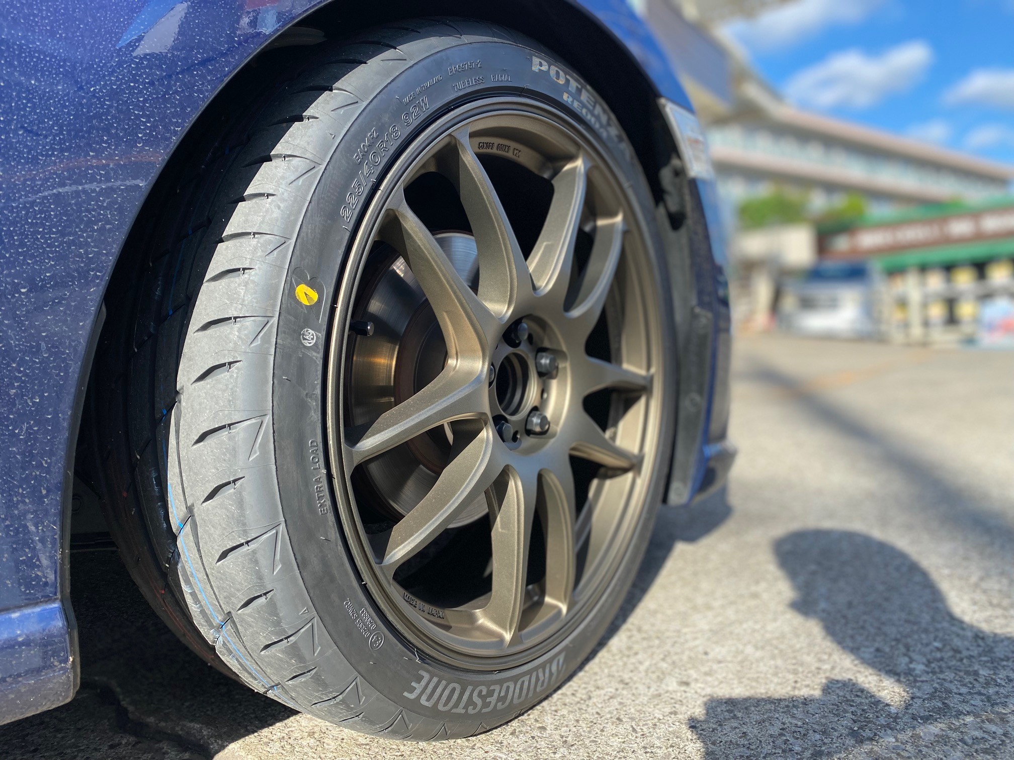 work emotion CR 極 18インチ4本　86 BRZ 86にワークエモーションCR極18インチをツライチセッティング