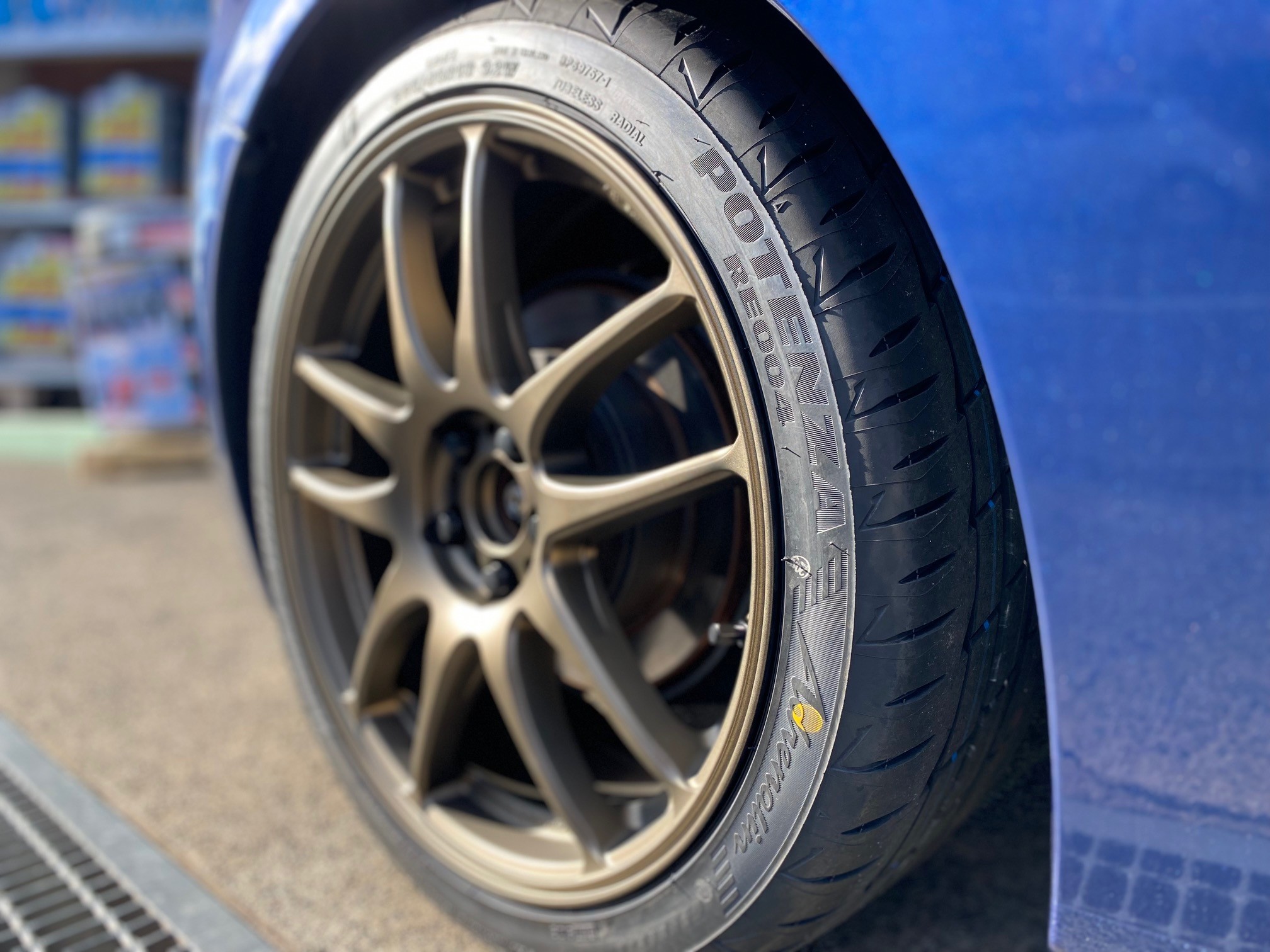 スバル BRZ（ZC6） WORK EMOTION CR極 18インチ+ポテンザ ｱﾄﾞﾚﾅﾘﾝRE004