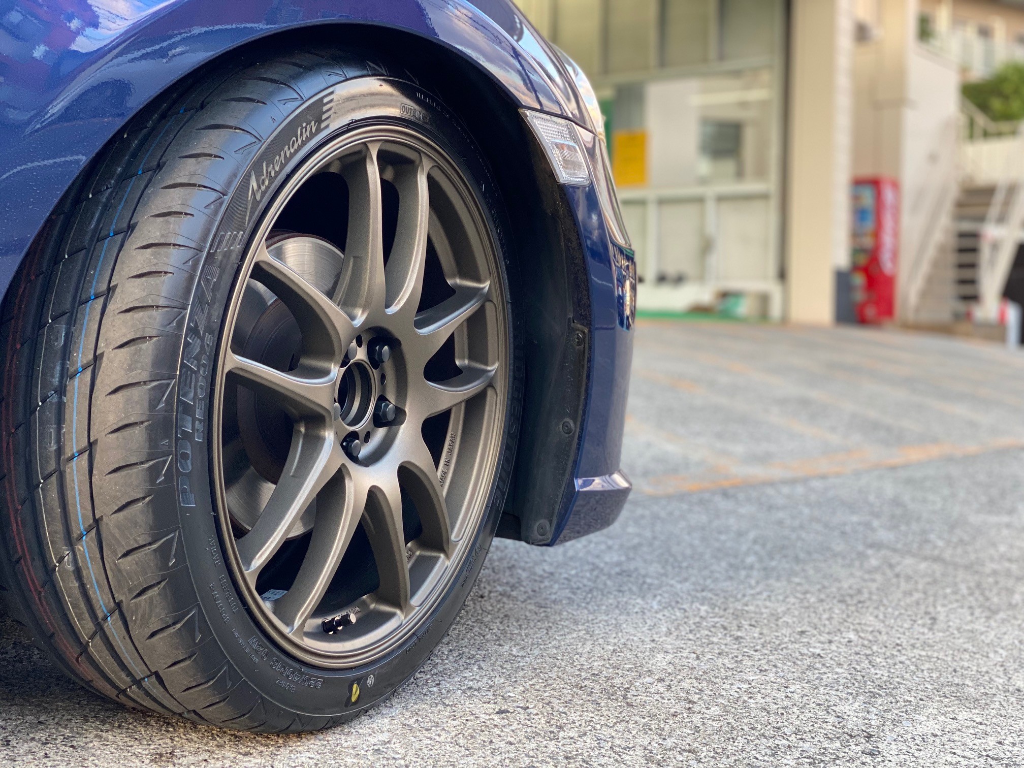work emotion CR 極 18インチ4本　86 BRZ 86にワークエモーションCR極18インチをツライチセッティング