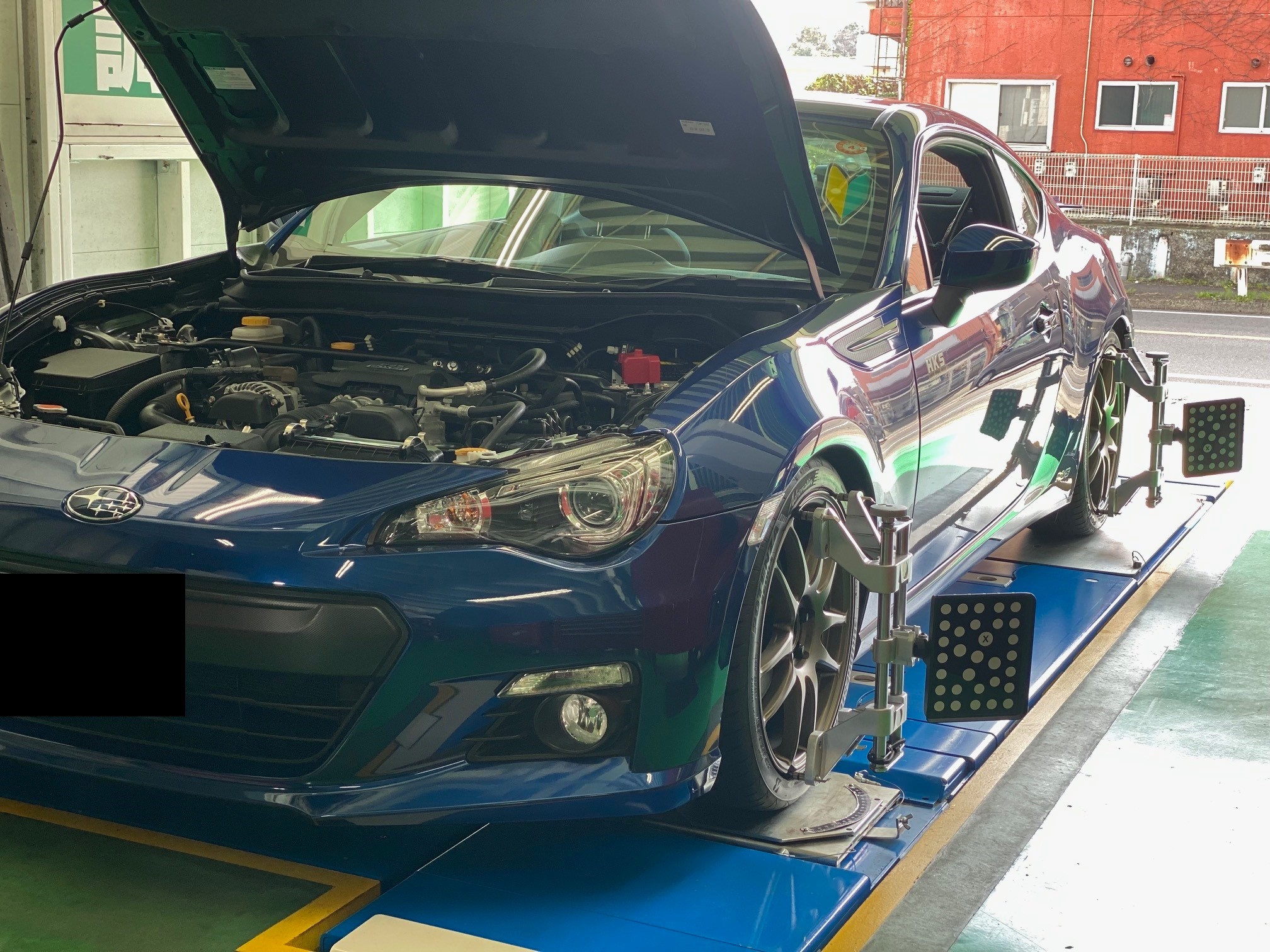 スバル BRZ（ZC6） WORK EMOTION CR極 18インチ+ポテンザ ｱﾄﾞﾚﾅﾘﾝRE004