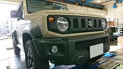スズキ・JB74型ジムニーシエラ スタッドレスタイヤ交換！ | 店舗お