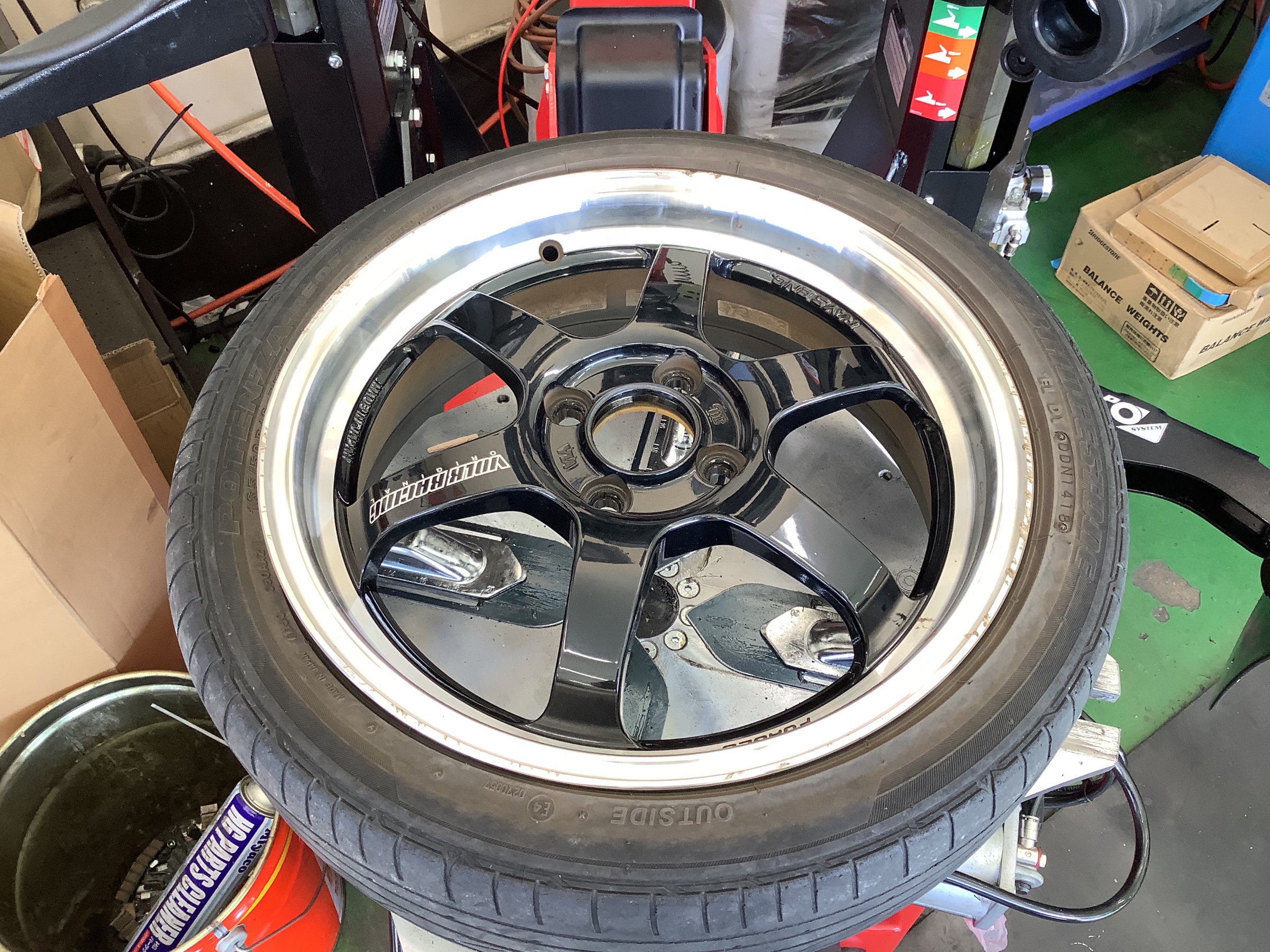 ダイハツ コペン ポテンザ RE004 165/50R16 タイヤ交換 | ダイハツ