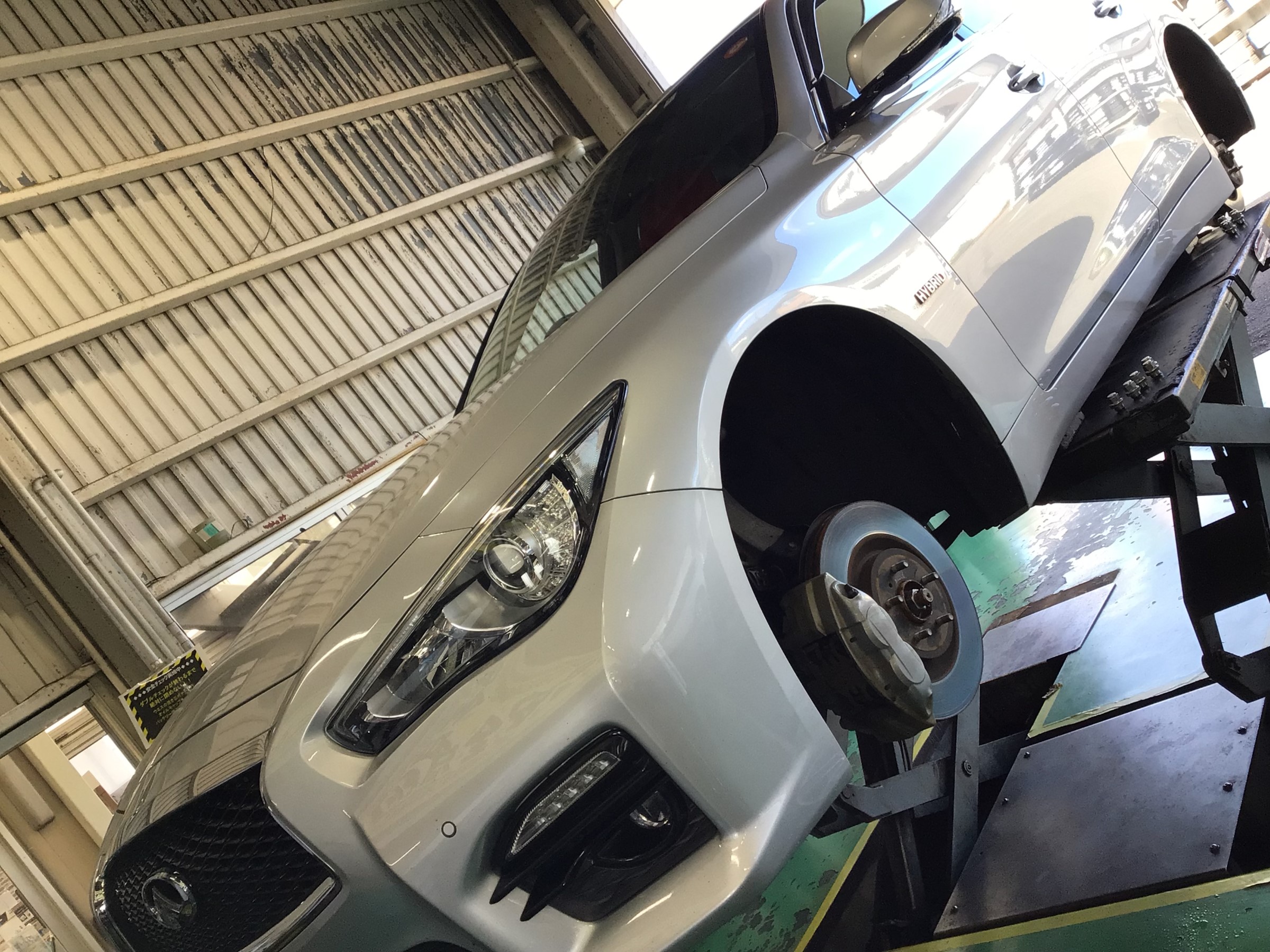 V37 スカイライン ランフラットタイヤ交換♪ | 日産 スカイライン