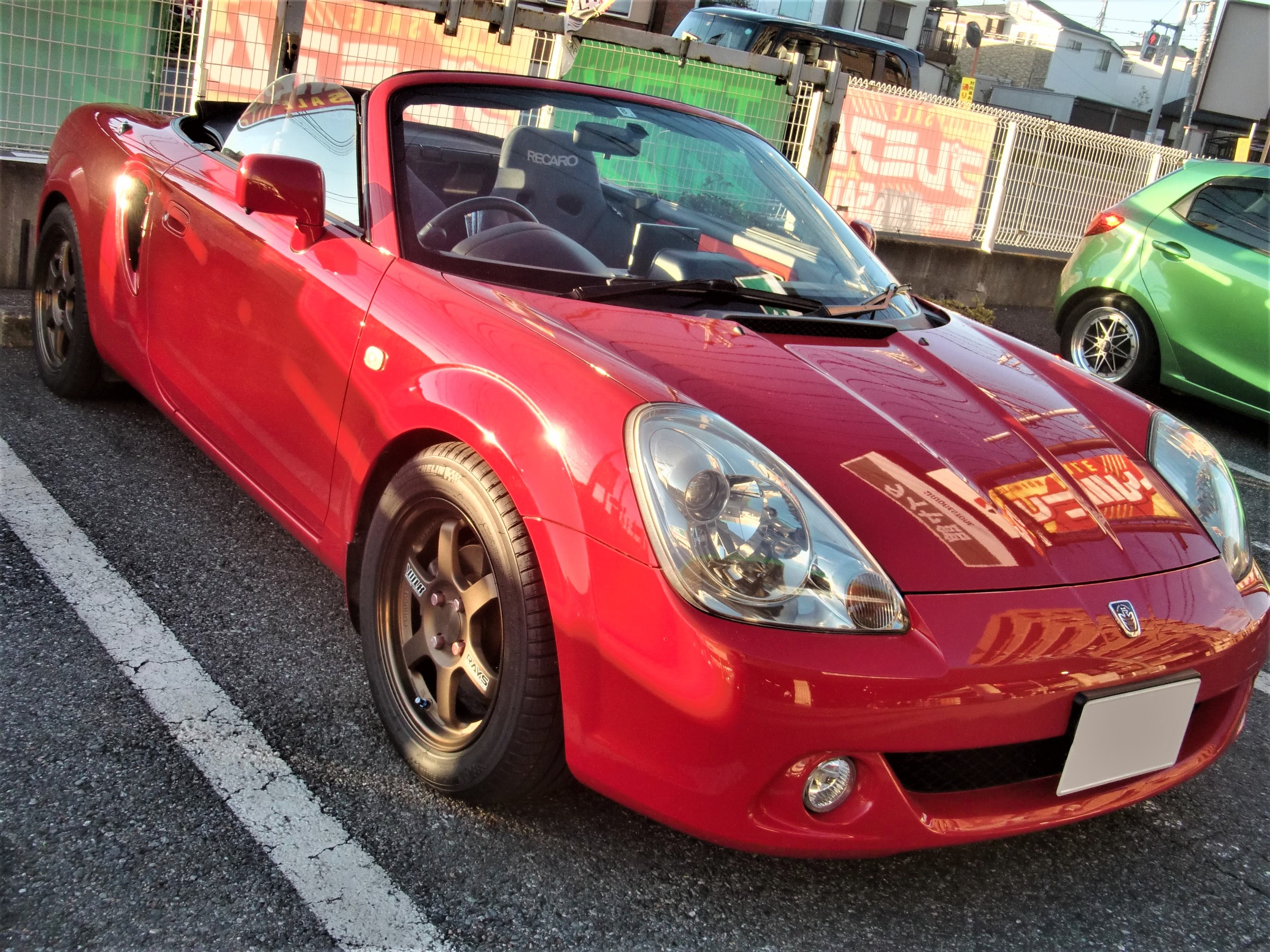 ZZW30型MR-S、タイヤ交換＆アライメント調整！ | トヨタ MR-S タイヤ