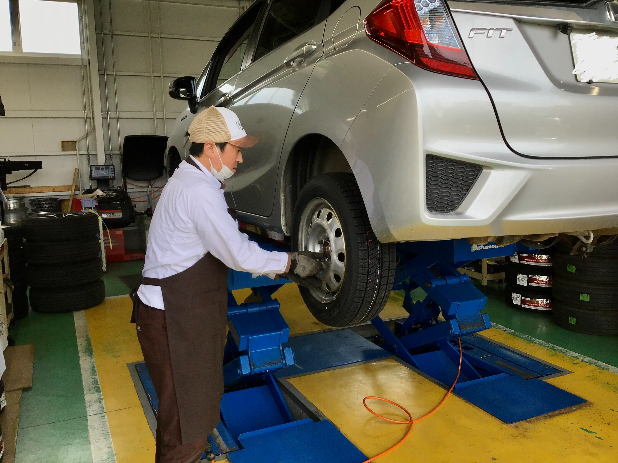 スタッフ撮影　ナンバー隠しています