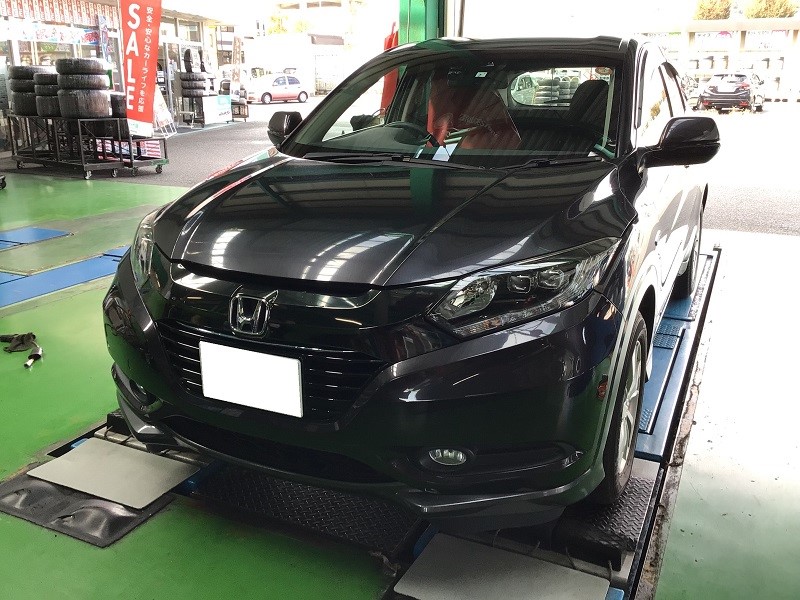 ホンダ：ヴェゼル RU系 】 タイヤ交換おまかせください！！ | ホンダ