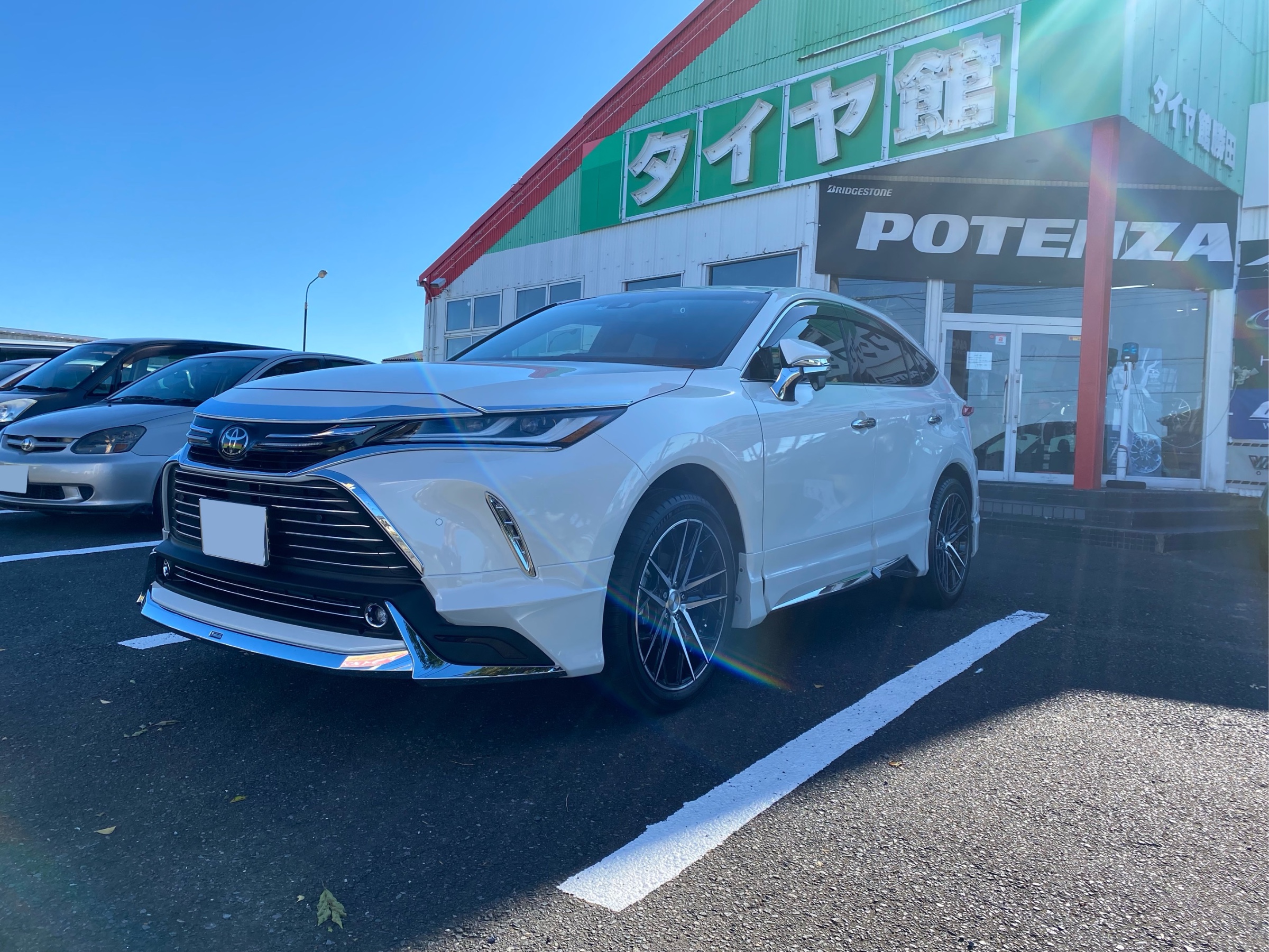 80ハリアーに20インチ！ | トヨタ ハリアー ホイール タイヤ・ホイール