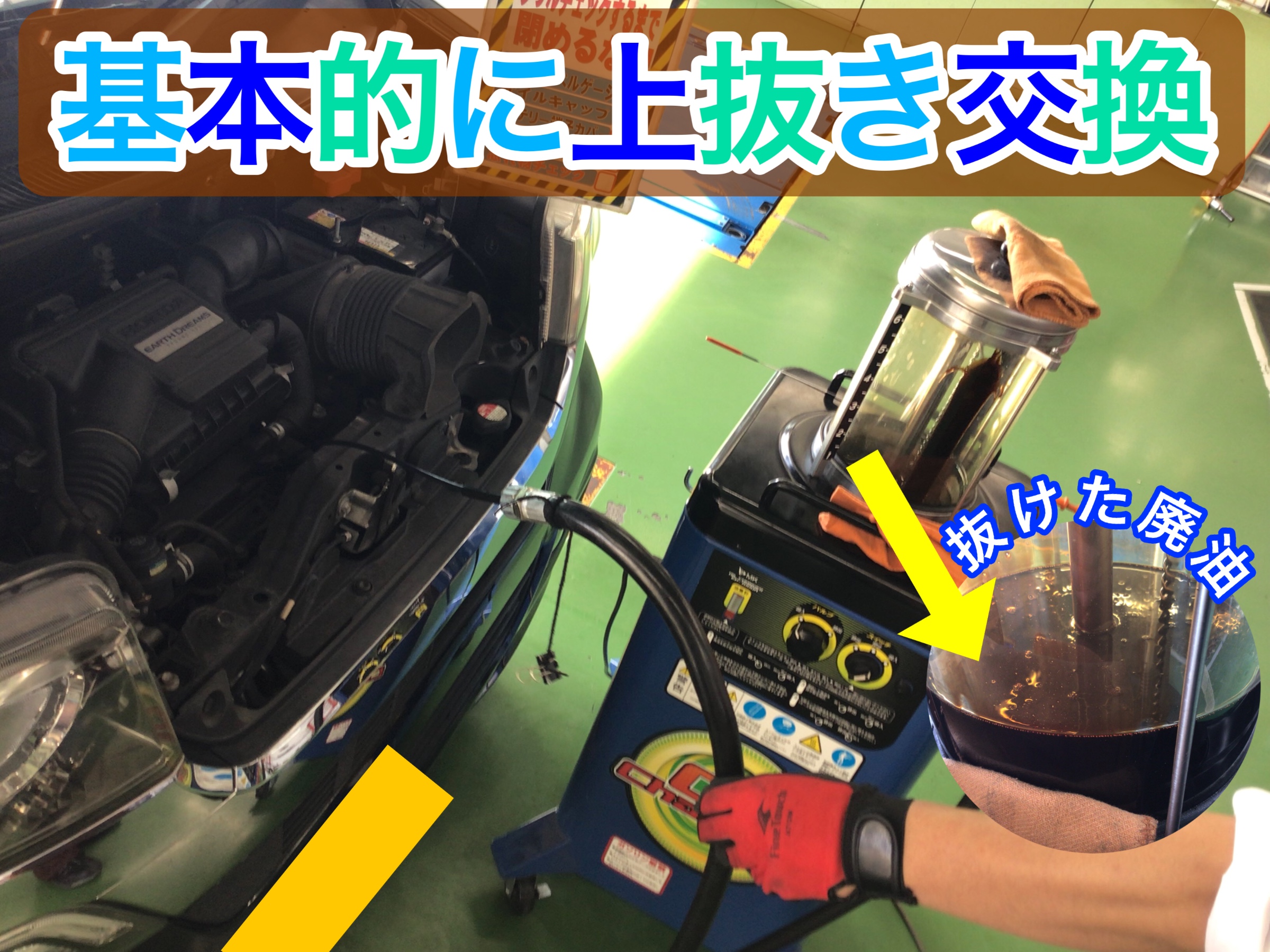 ホンダ N Box エンジンオイル交換 ホンダ N Box メンテナンス商品 サービス事例 タイヤ館 吉川 タイヤからはじまる トータルカーメンテナンス タイヤ館グループ