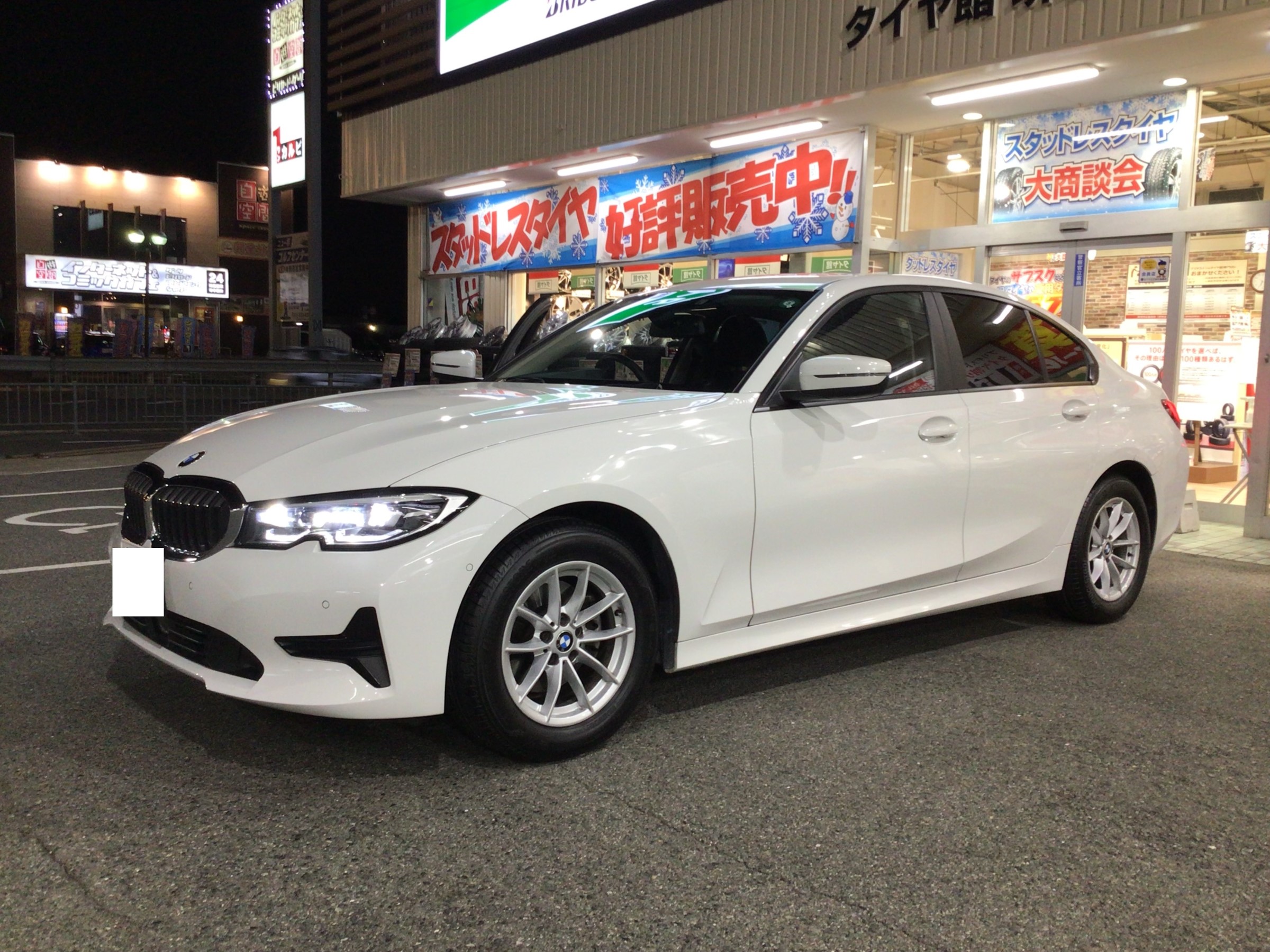 BMW 320i 」タイヤ交換＆ハブ防錆【 トランザ T005 205/60R16