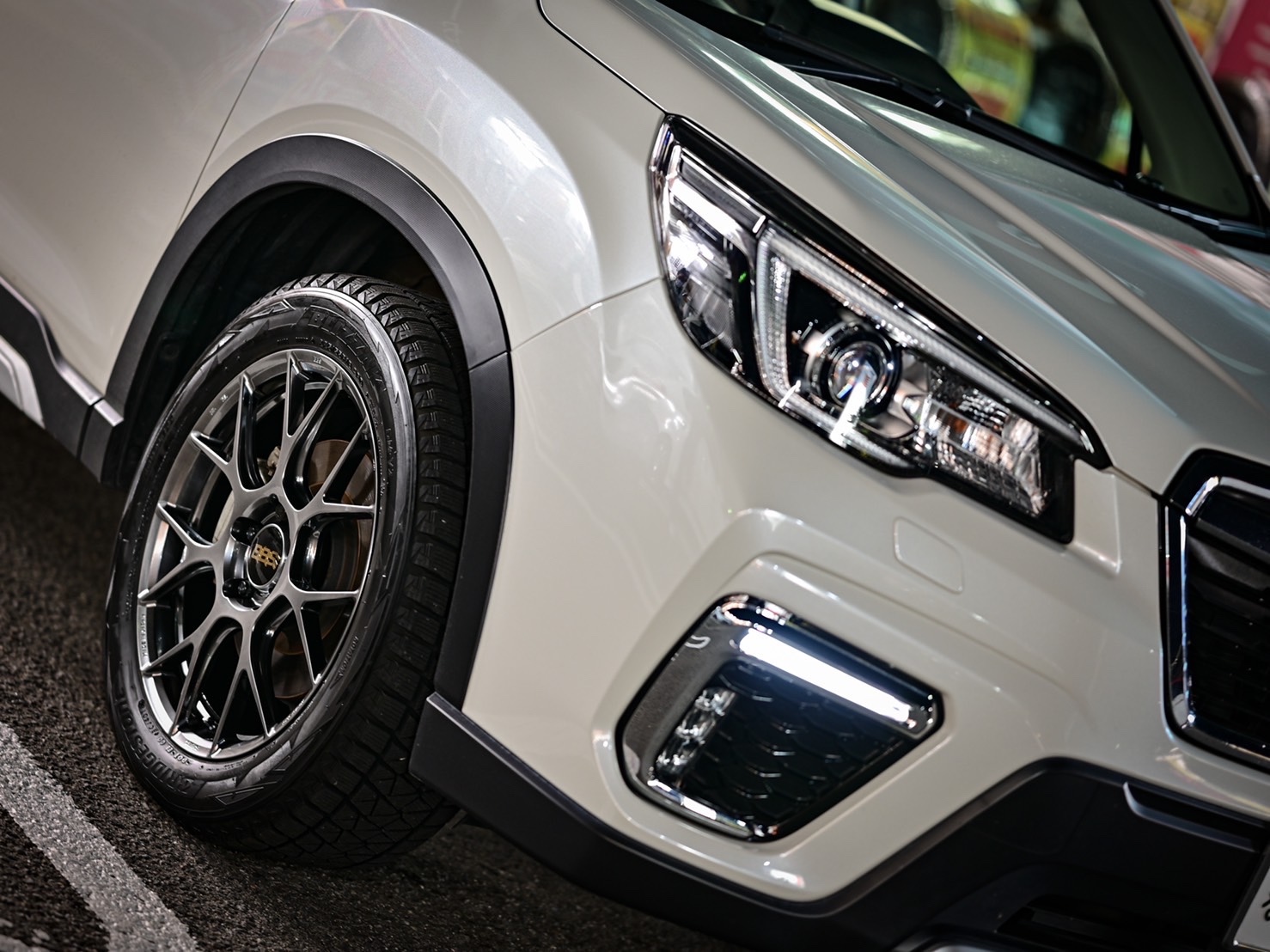 スバル フォレスター BBS RE-V7 アルミホイール交換 | 店舗おススメ