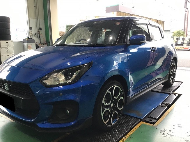 スズキ スイフトスポーツ SSR GTX02アルミホイール交換 | 店舗お