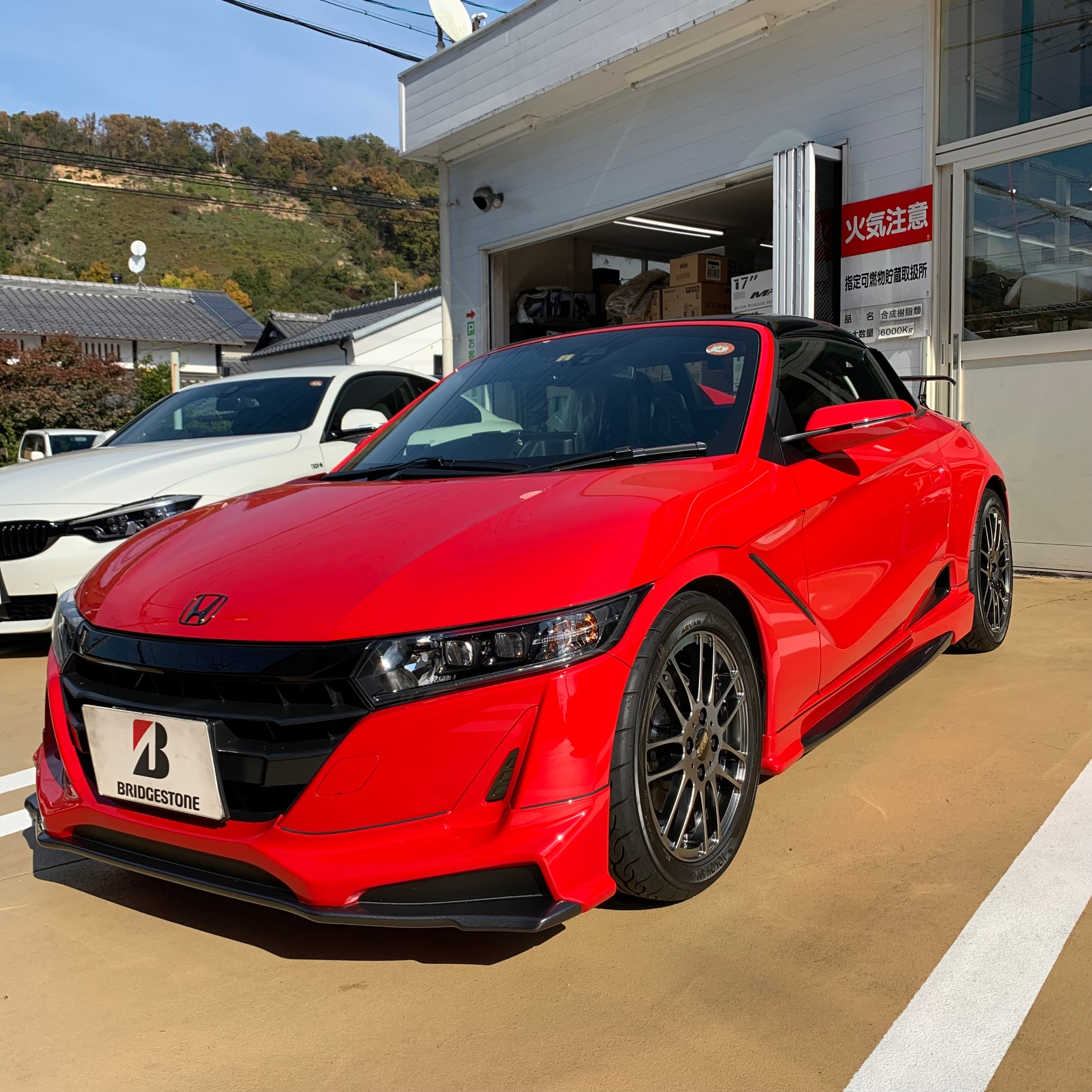 ホンダ S660 (JW5)に TEIN FLEX Z ・BBS RE-L2 装着 | 店舗お