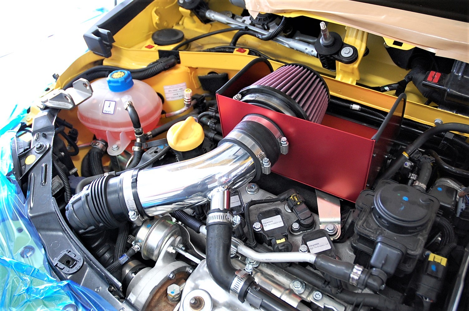 ABARTH 595 K＆N INDUCTION BOX | アバルト 595C メンテナンス商品