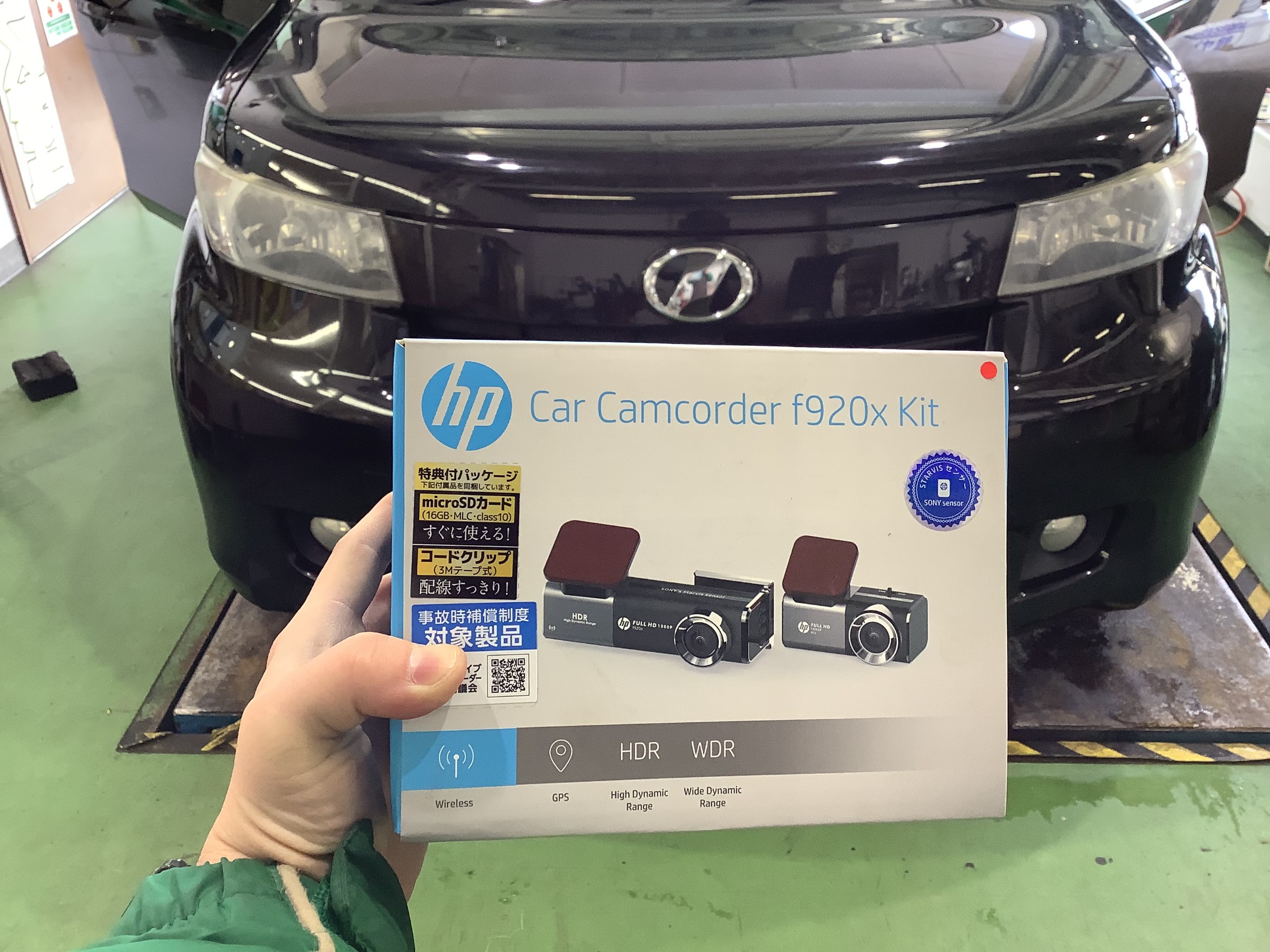 HP f920x kit ドライブレコーダー トヨタ ｂB 取り付け‼ | トヨタ bB