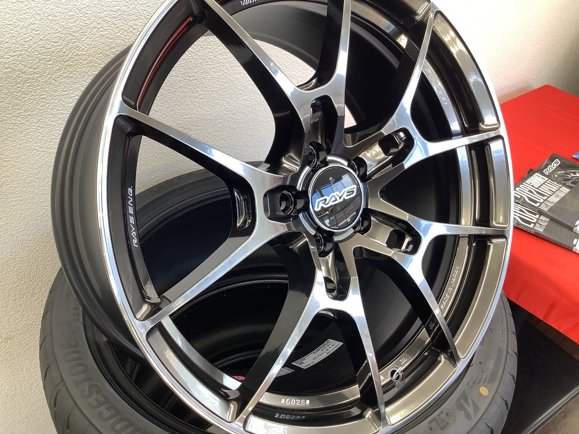 アルミ入荷情報》RAYS ☆ VOLK RACING G025 ☆ 86/BRZ | 店舗おススメ