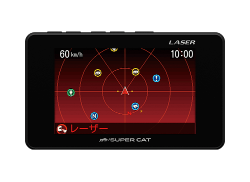 レーザー＆レーダー探知機】Yupiteru SUPERCAT LS100 | 店舗おススメ