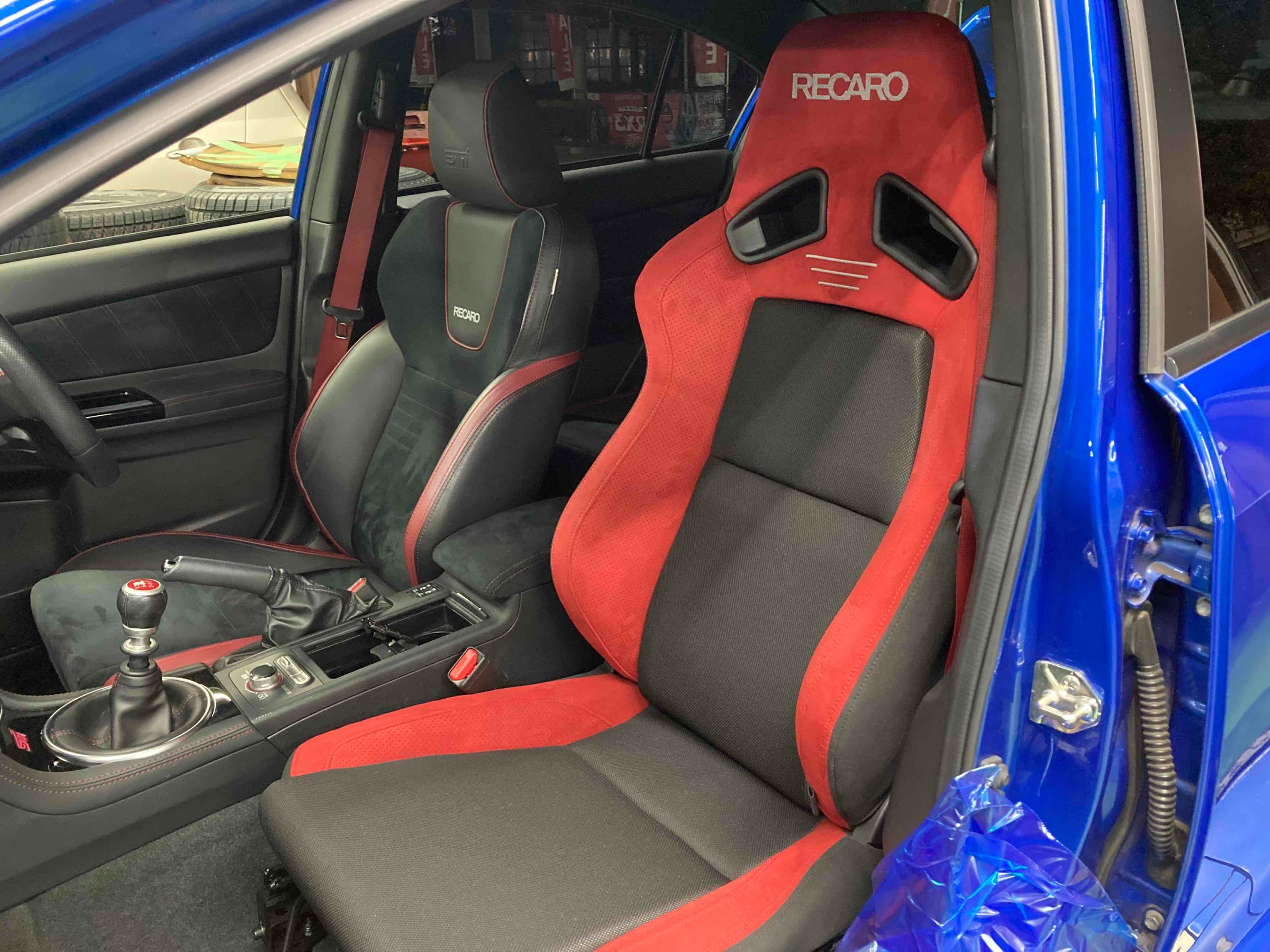 スバル WRX STI 純正レカロシート 運転席側 