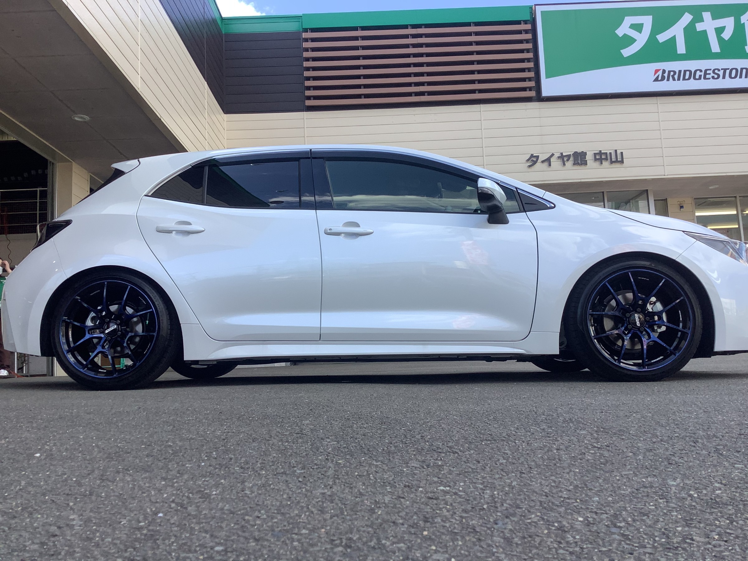 RAYS ”VOLK RACING G025” カローラスポーツ装着 | 店舗おススメ RAYS ”VOLK RACING G025” カローラスポーツ装着 | 店舗おススメ