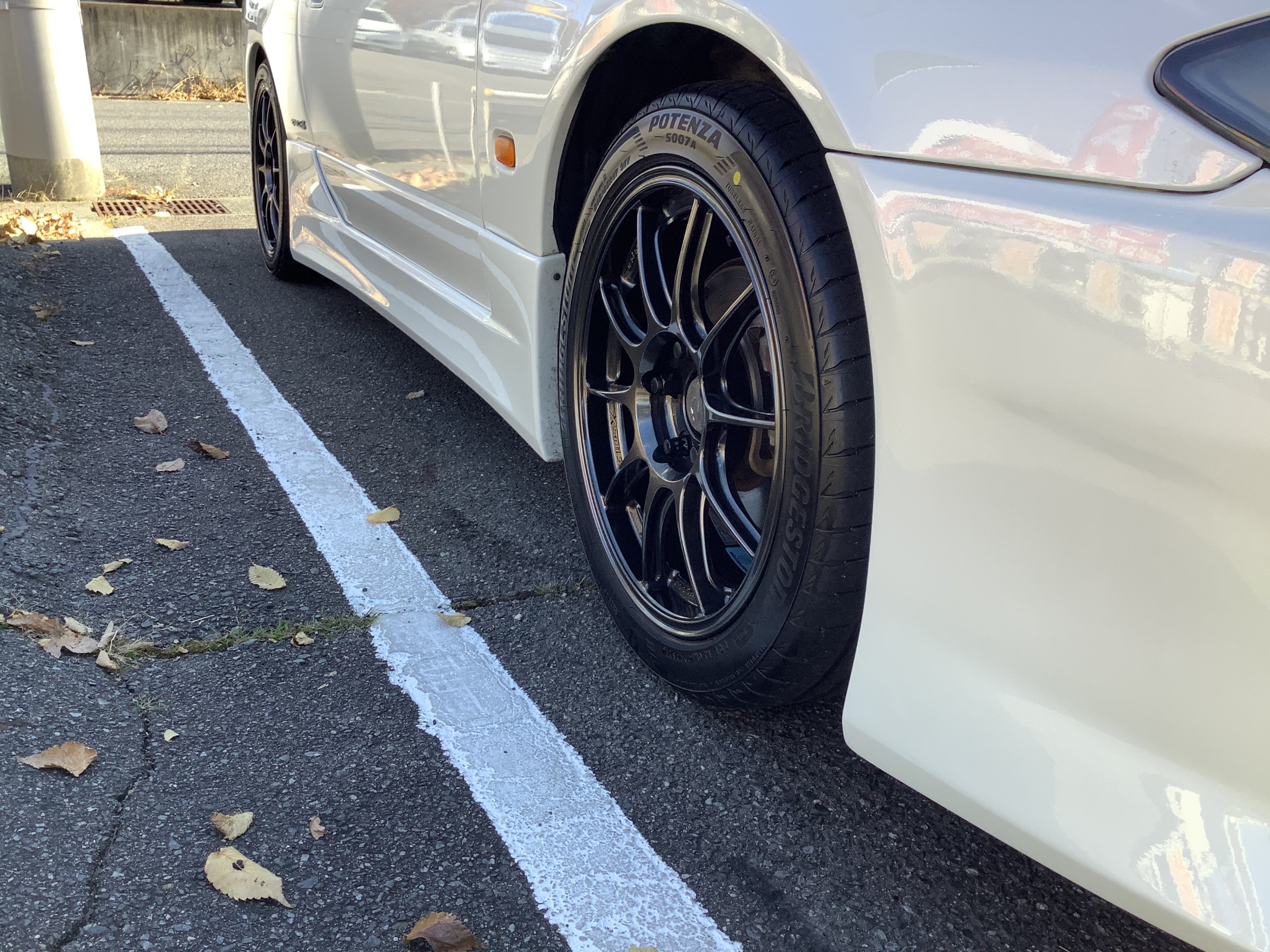 S15 シルビア スペックS ウェッツスポーツ TC105X 装着 S15 シルビア スペックS ウェッツスポーツ TC105X 装着