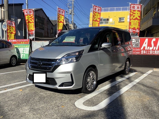 NISSAN ニッサン セレナ C27 前期 e-POWER 純正 中古ホイール 4