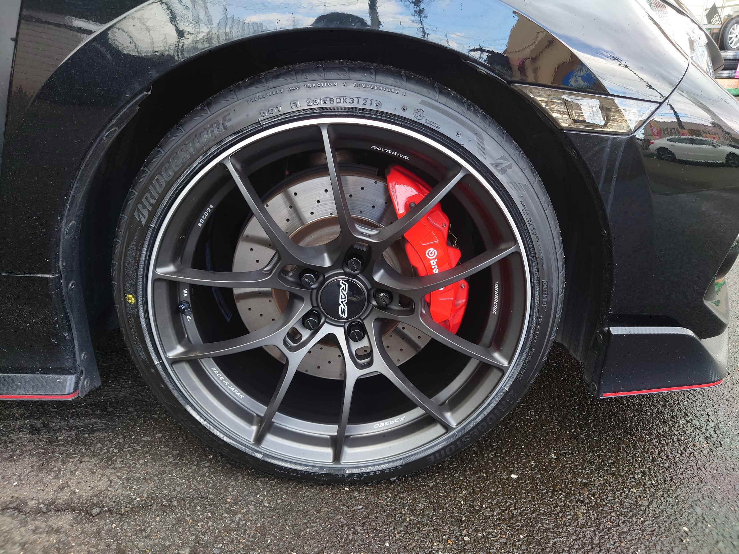 ぐり様】RAYS VOLK RACING G025 19インチ FK8 FL5