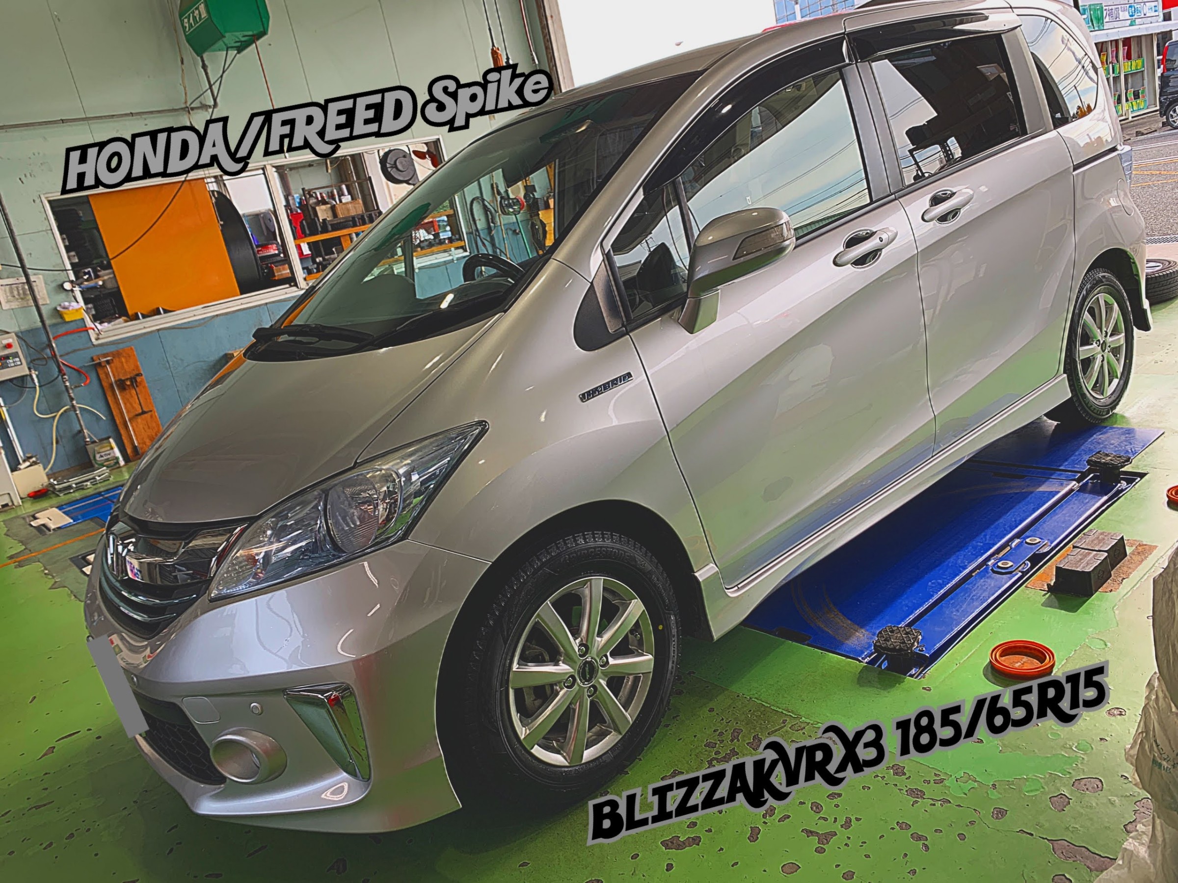 レビュー高評価アイテム特集｜ファッション通販 ブリヂストンVRX3 2021年製 185/65R15 フリード ぶし タイヤ・ホイール