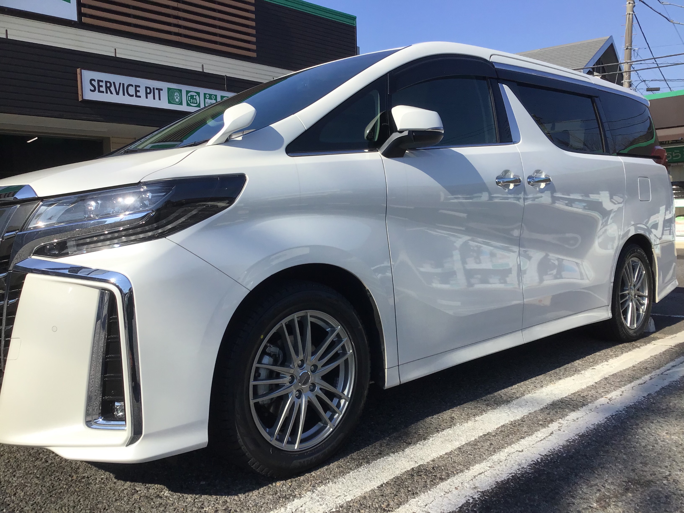 TOYOTA アルファード　スタッドレス　ホイール　16 アルミ