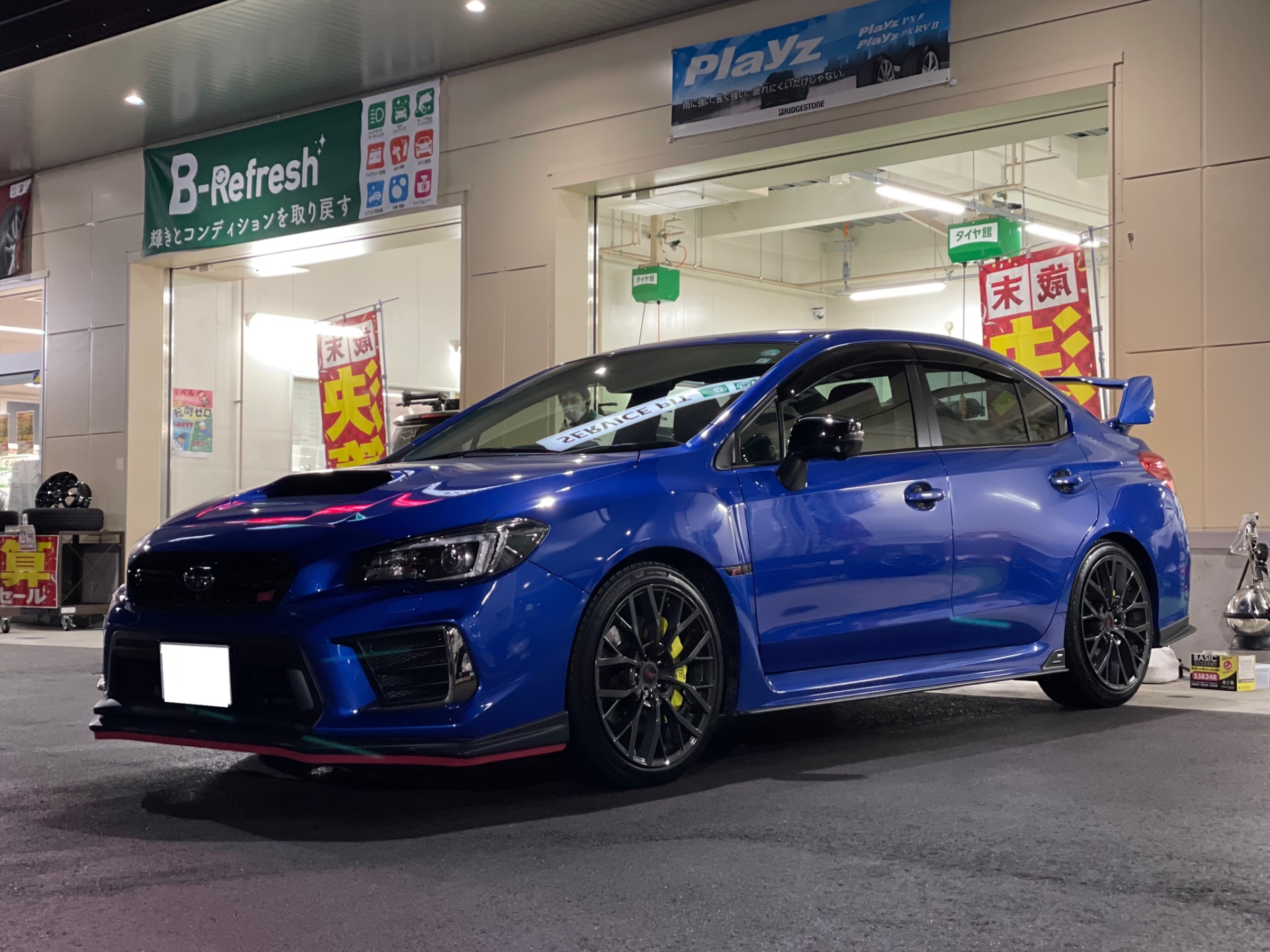 スバル WRX STI VAB スタッドレスタイヤ交換 | タイヤ その他
