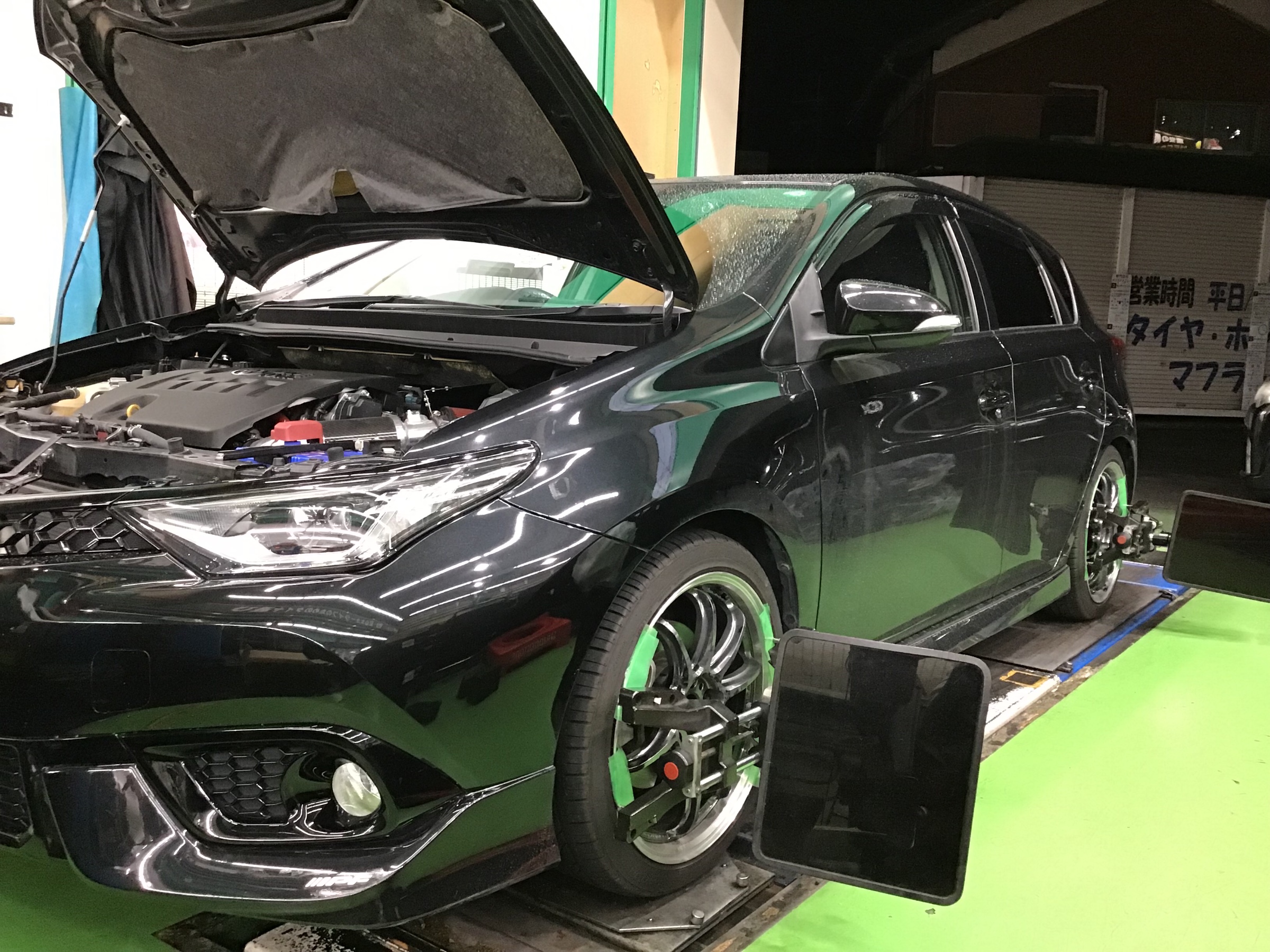 ZRE186Hオーリスにラルグス車高調 Spec S 装着！！ | トヨタ オーリス