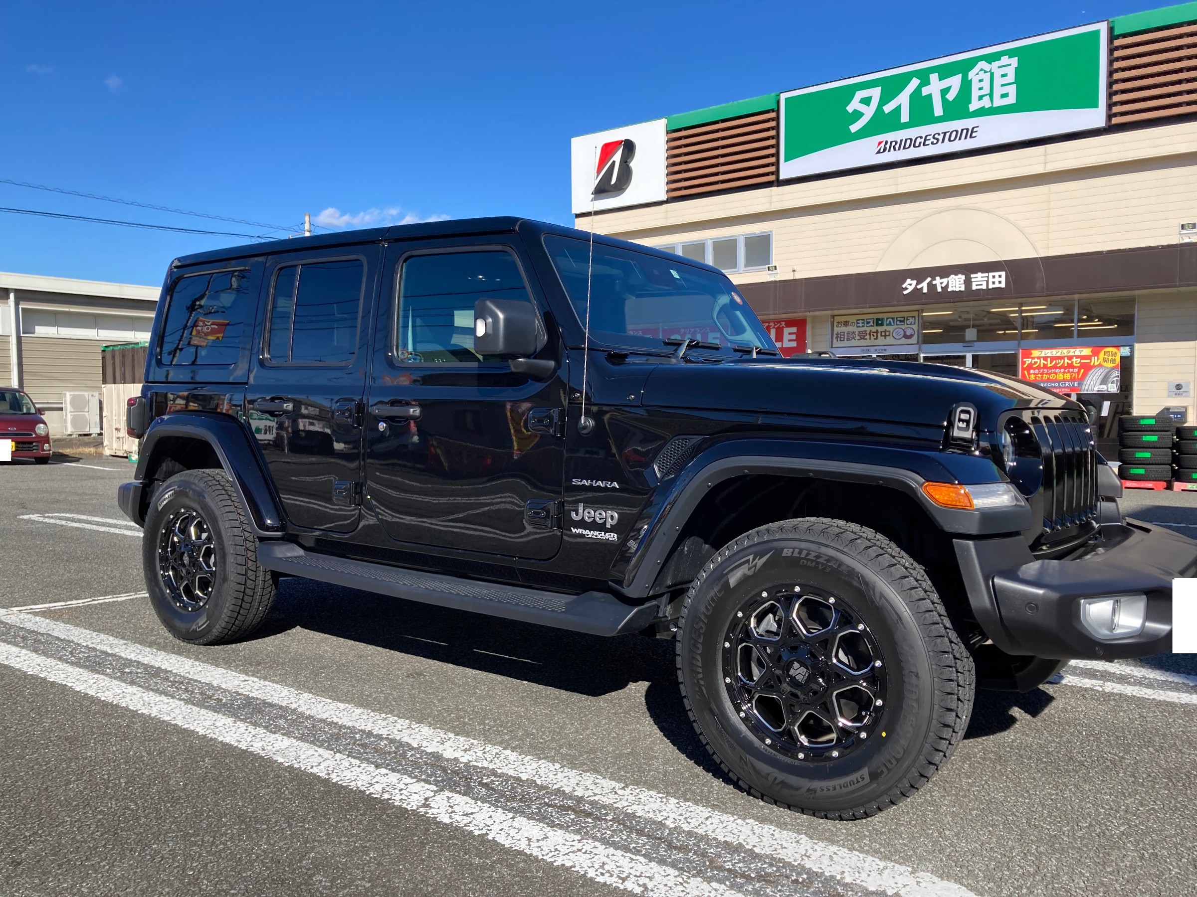 JEEPラングラーサハラ XTREME-J XJ06装着 | サービス事例 | タイヤ館