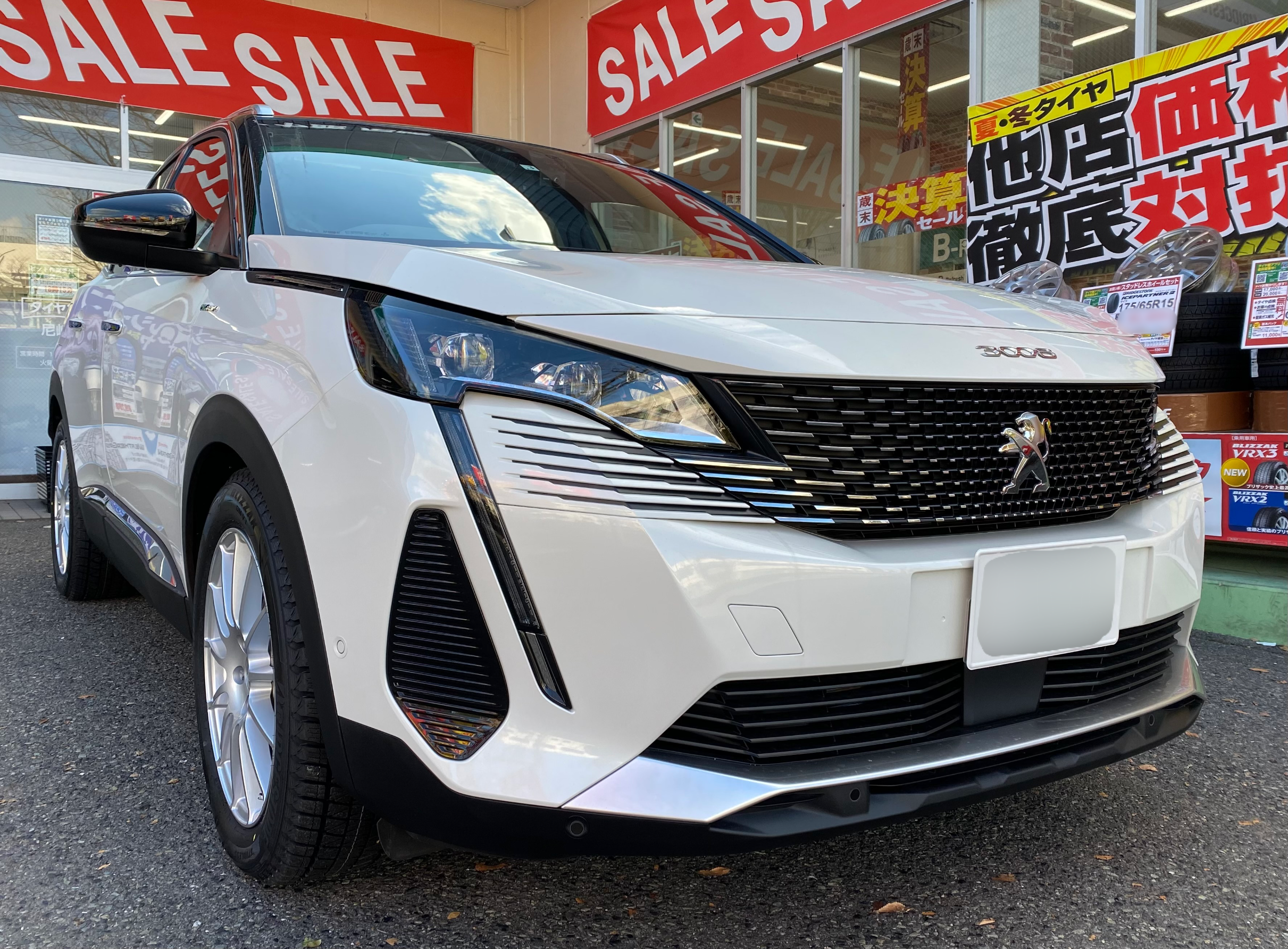 ☆プジョー3008＋DM-V3＋IRVINE☆ | 店舗おススメ情報 | タイヤ