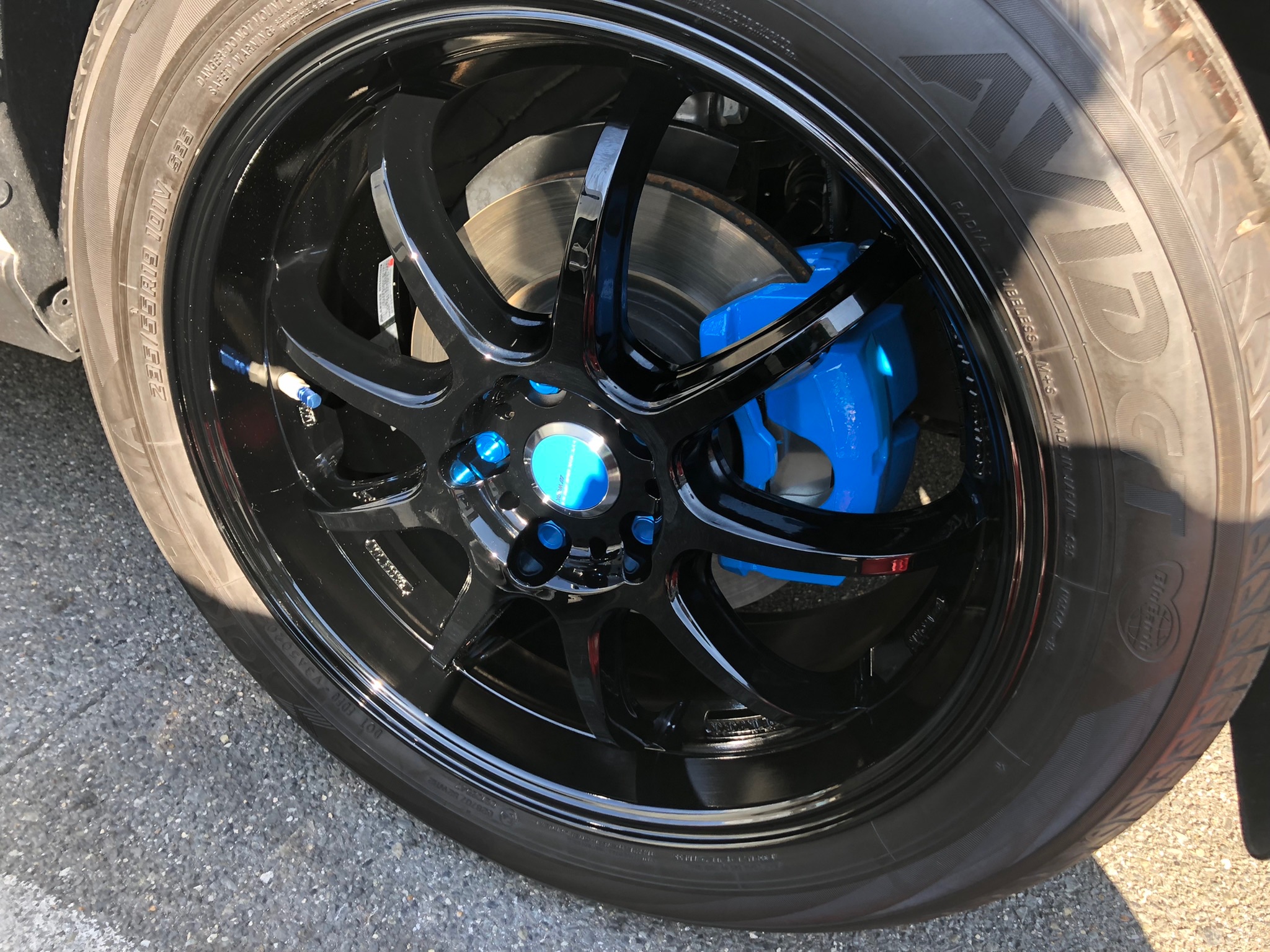 RAV4に WORK EMOTION D9R BKカラー取り付け♪ | 店舗おススメ情報