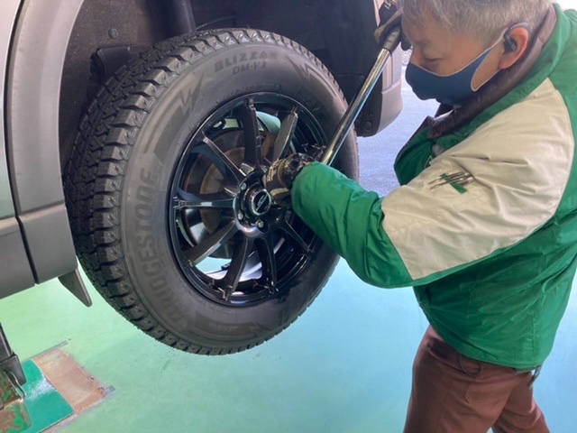 MAZDA CX5 スタッドレスタイヤ交換しました！ マツダ CX5 タイヤ タイヤ・ホイール関連