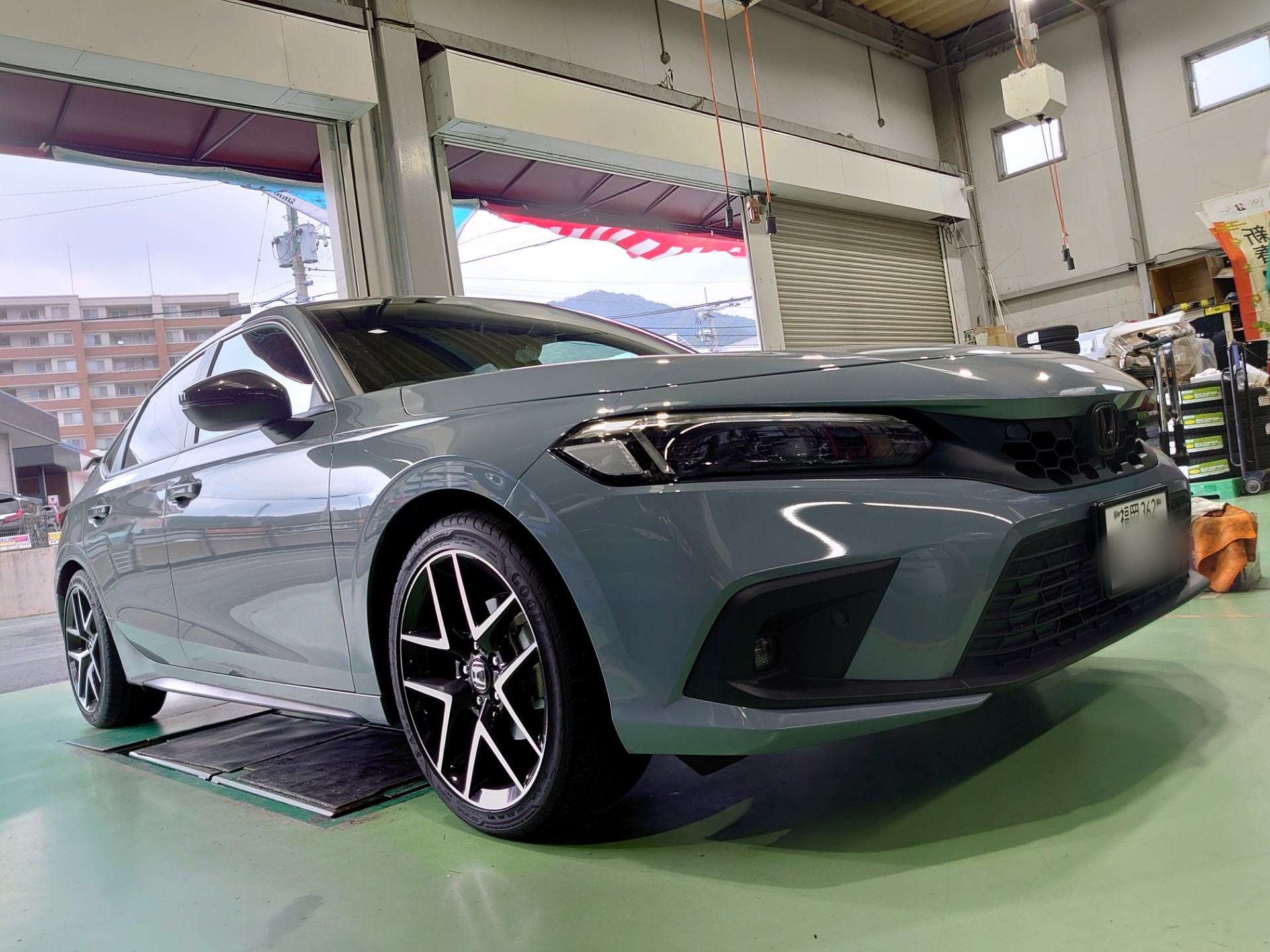 2022新作モデル FL1 車高調装着イメージ シビック 車高調 ブリッツ ZZ