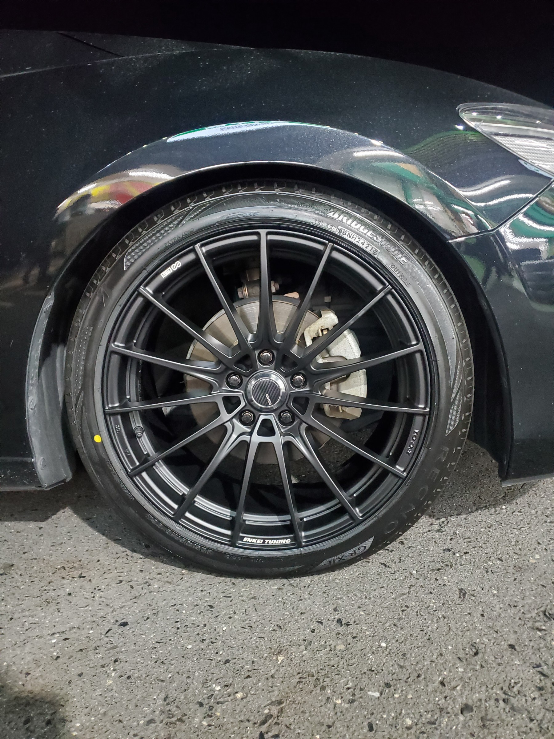 アテンザにレグノGR-XⅡと共豊エンケイチューニングFC 01装着しました