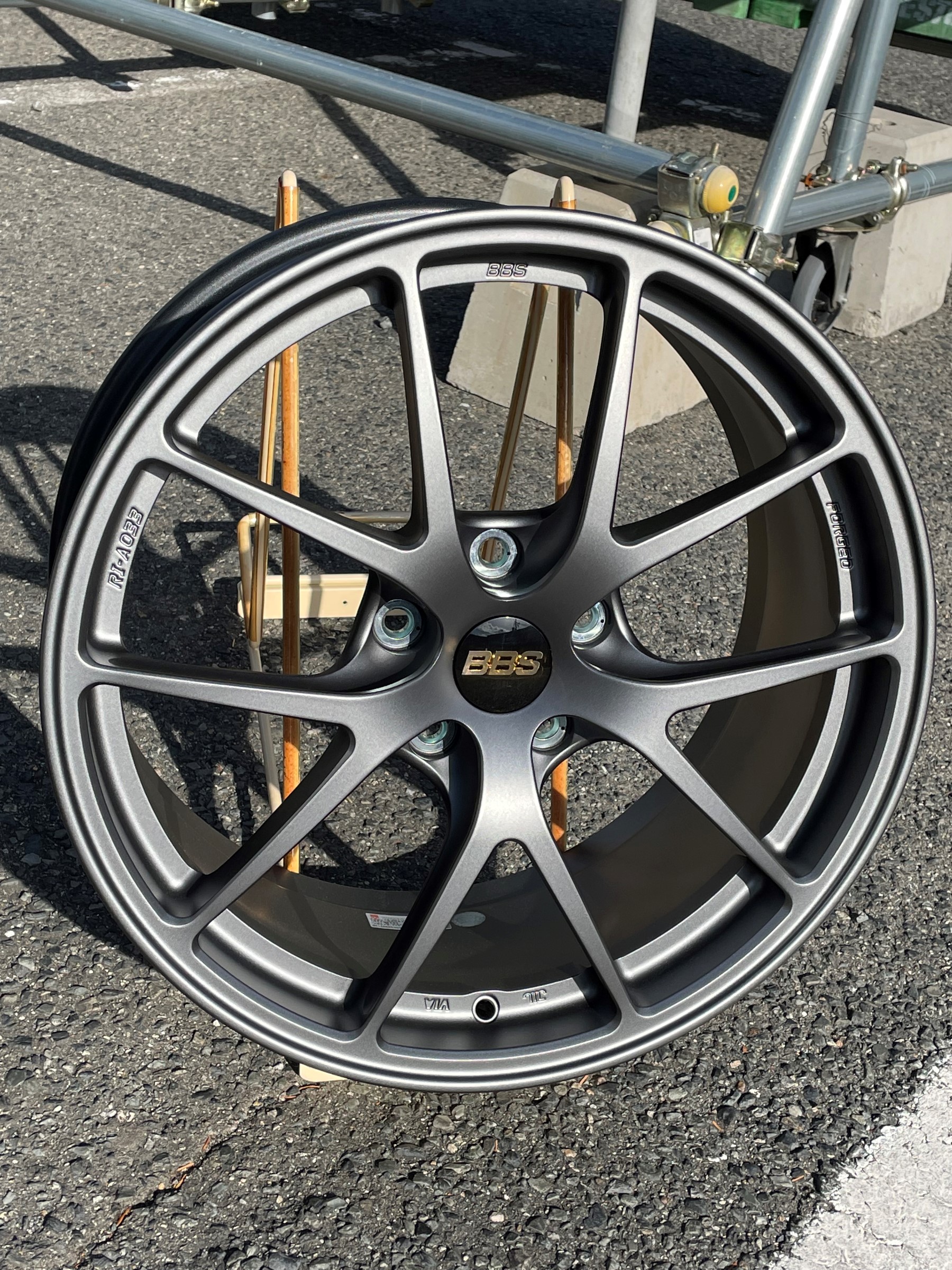 鍛造ホイールの名門メーカー「BBS」も当店にお任せください！～RI-A 