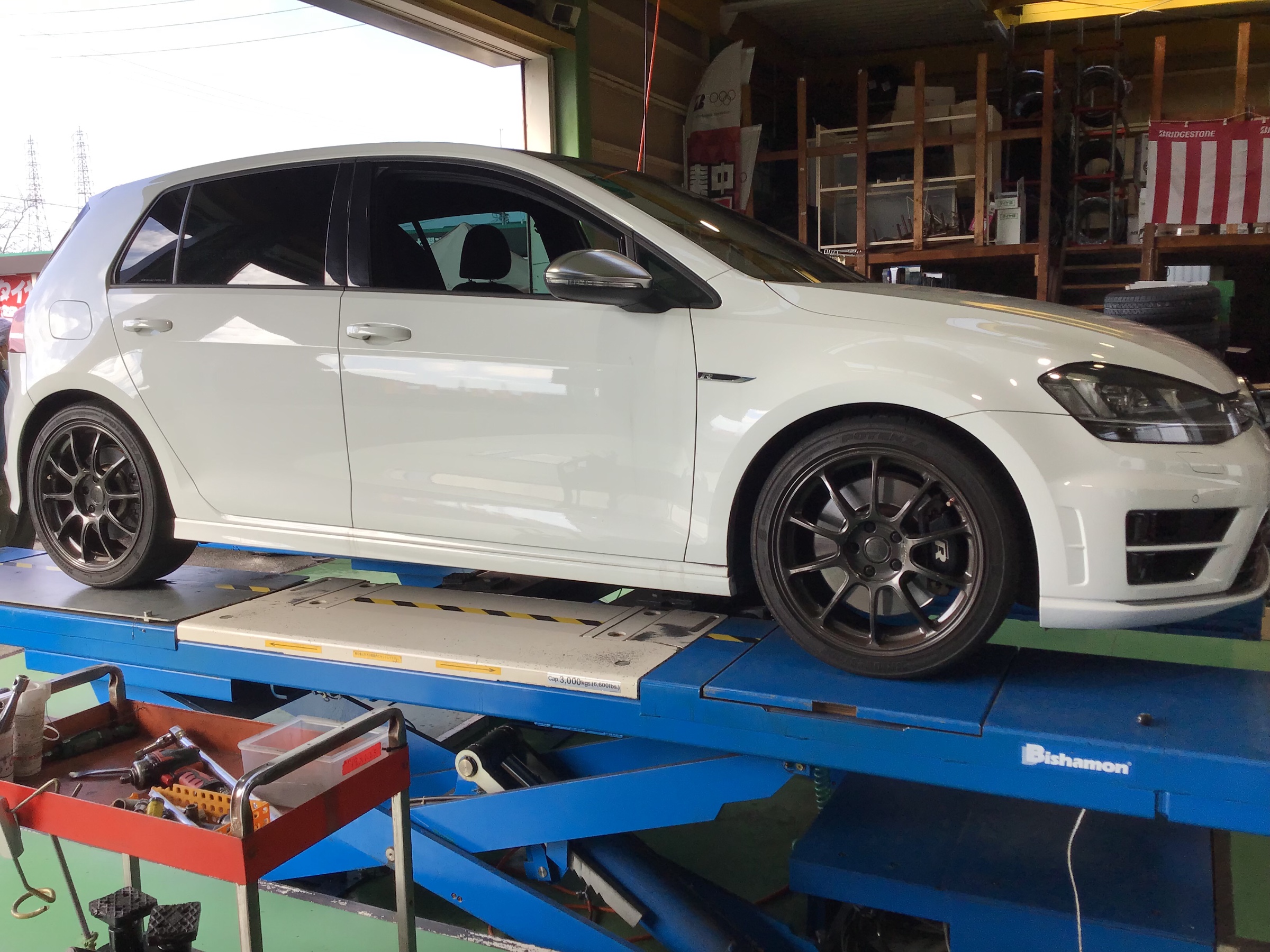 ゴルフ7 R 純正ホイール フォルクスワーゲン・ゴルフ 7R 純正ホイール