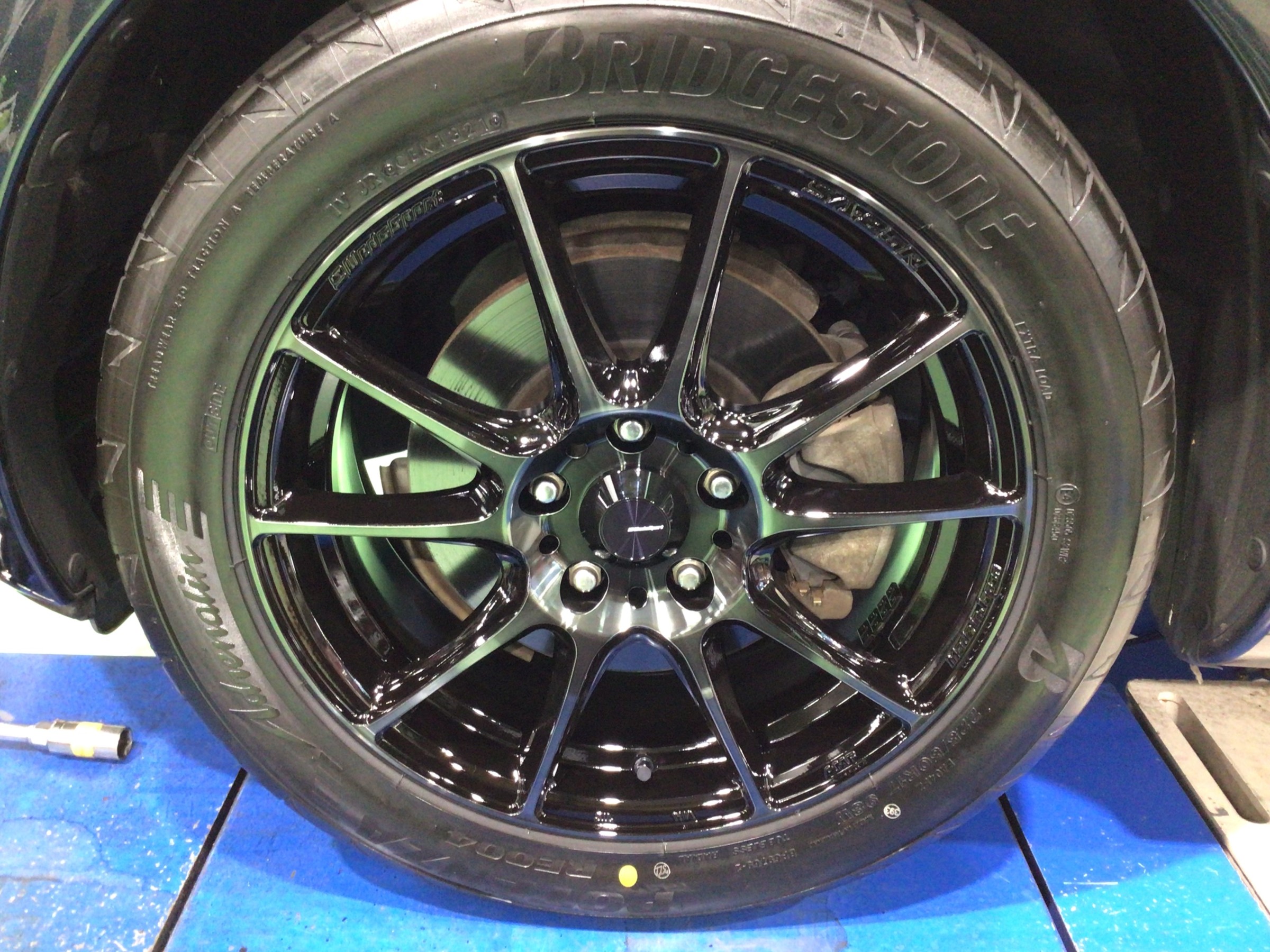 マツダ RX-8」にホイール「Weds Sport SA-25R」【 ポテンザ